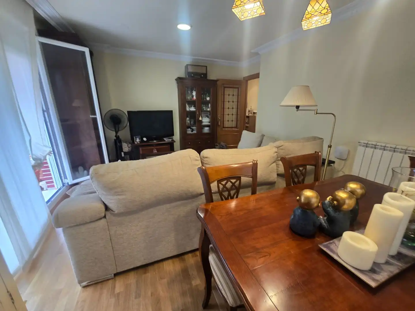 Sala d'estar de Apartament en venda en Villamediana de Iregua amb Calefacció, Jardí privat i Terrassa