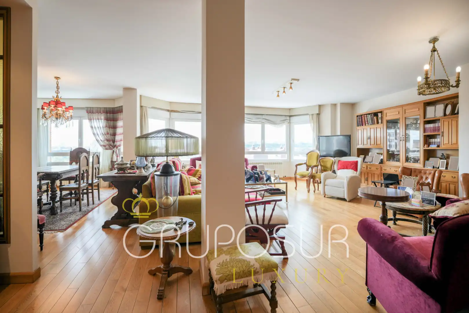 Wohnzimmer von Wohnung zum Verkauf in Valladolid mit Klimaanlage, Heizung und Parkett