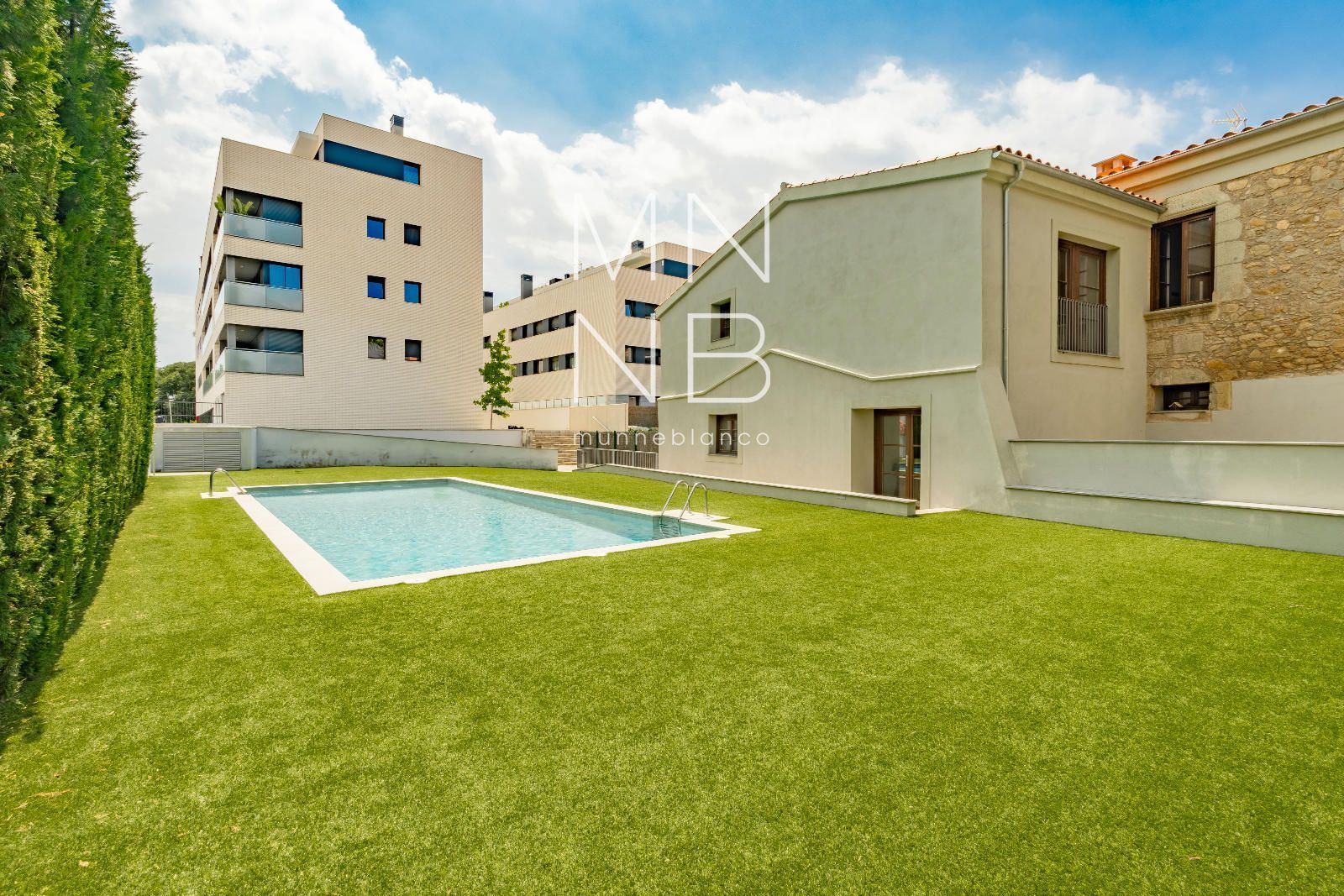 Exterior view of Flat to rent in Sant Andreu de Llavaneres  with Air Conditioner, Heating and Terrace