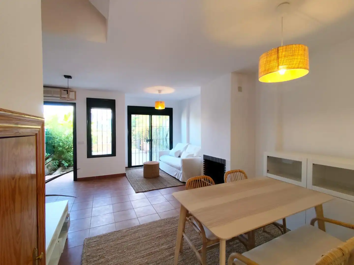 Sala de estar de Casa adosada en venta en El Portil con Amueblado