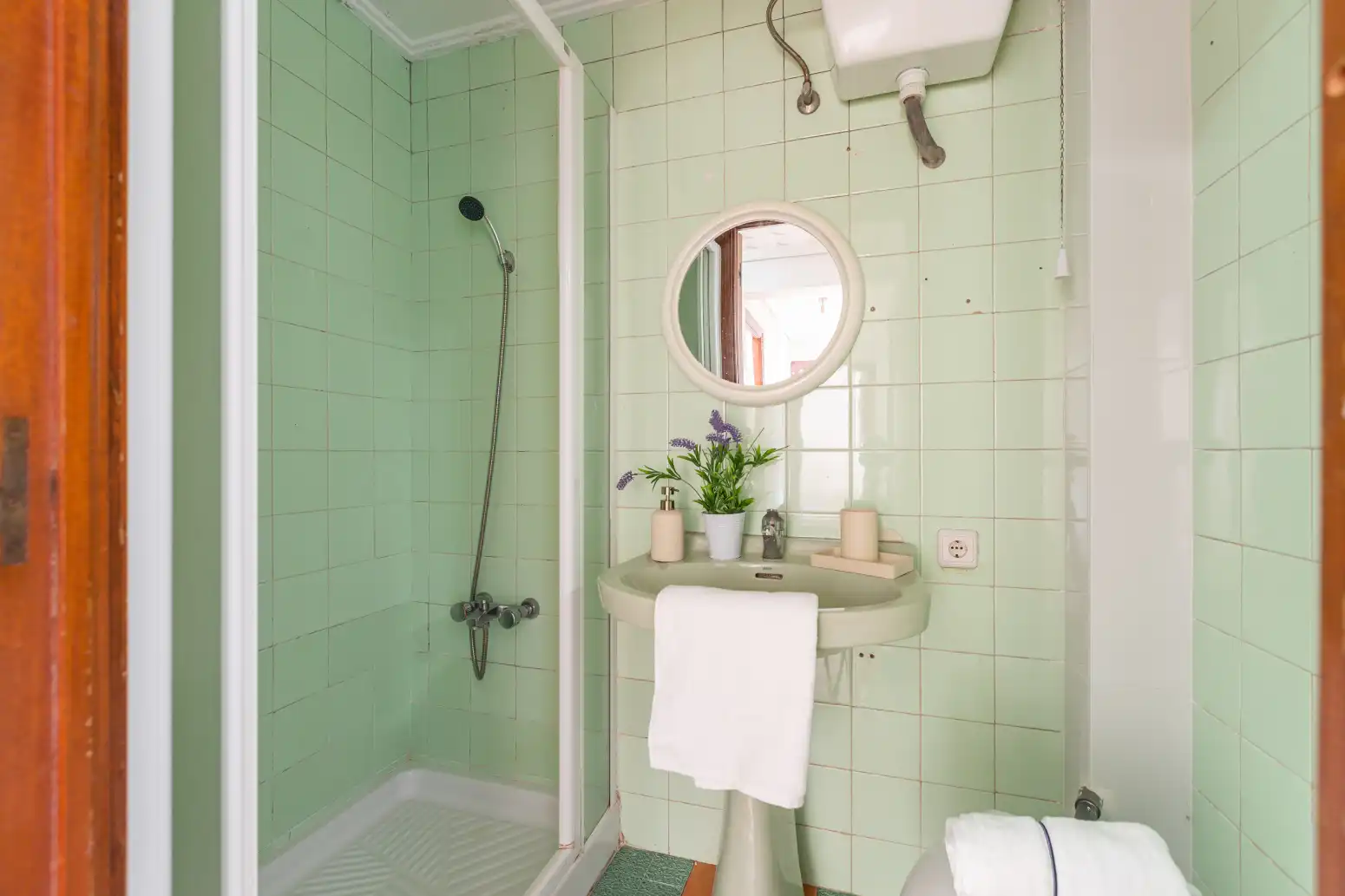 Baño de Piso en venta en  Pamplona / Iruña con Calefacción, Parquet y Balcón