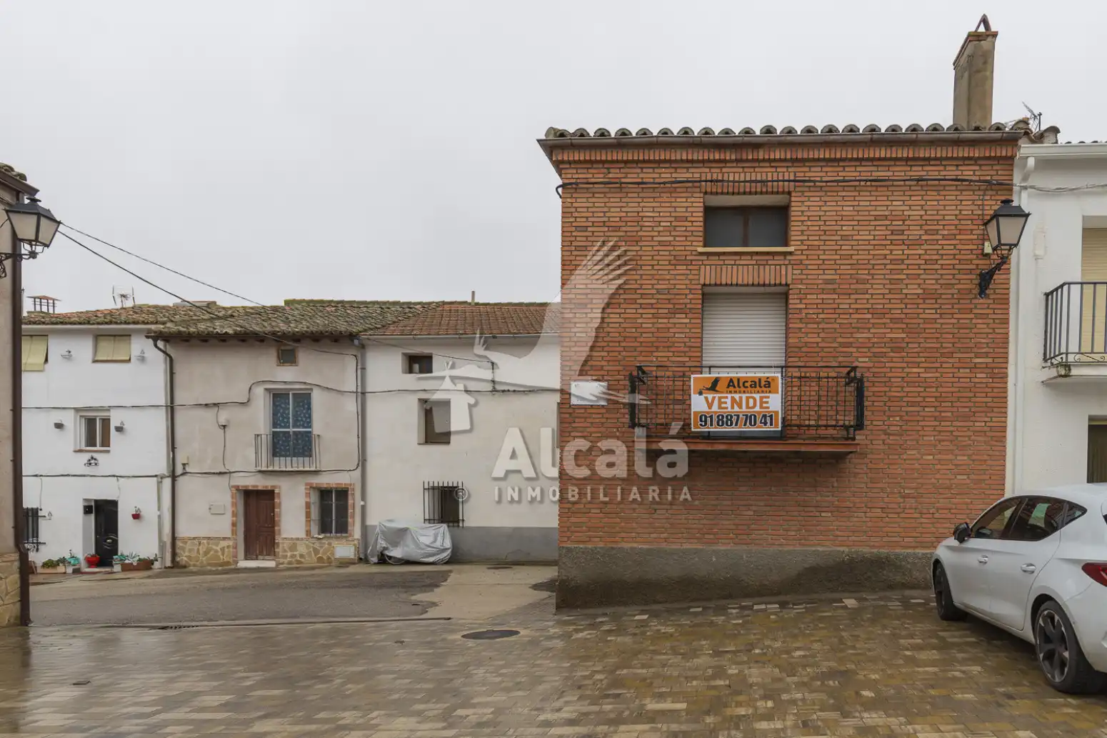 Vista exterior de Casa o chalet en venta en Armuña de Tajuña con Jardín privado, Trastero y Balcón