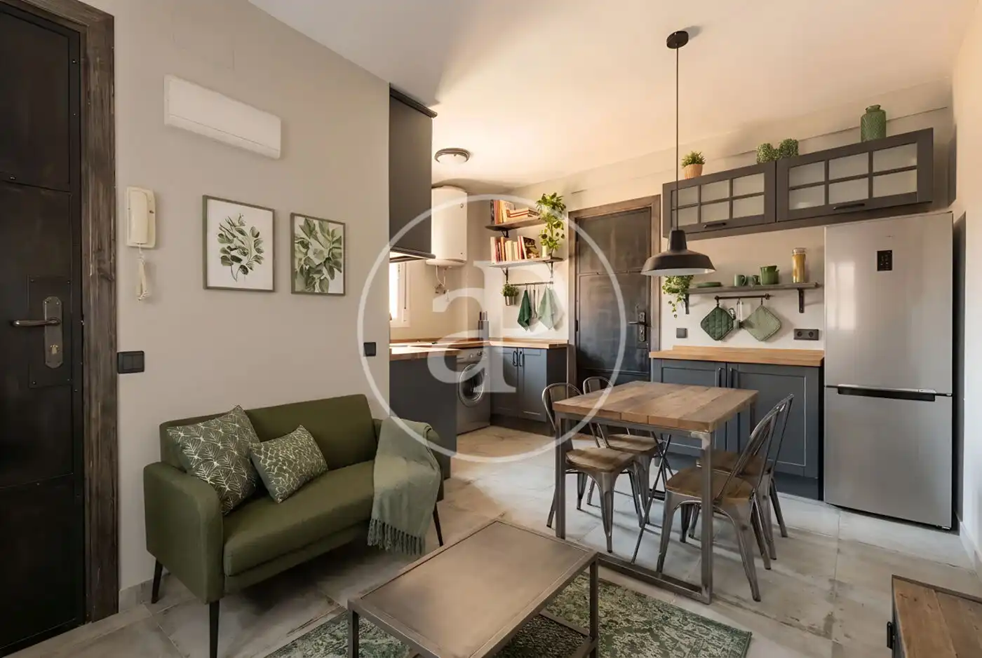 Living room of Flat for sale in Madrid  with Heating