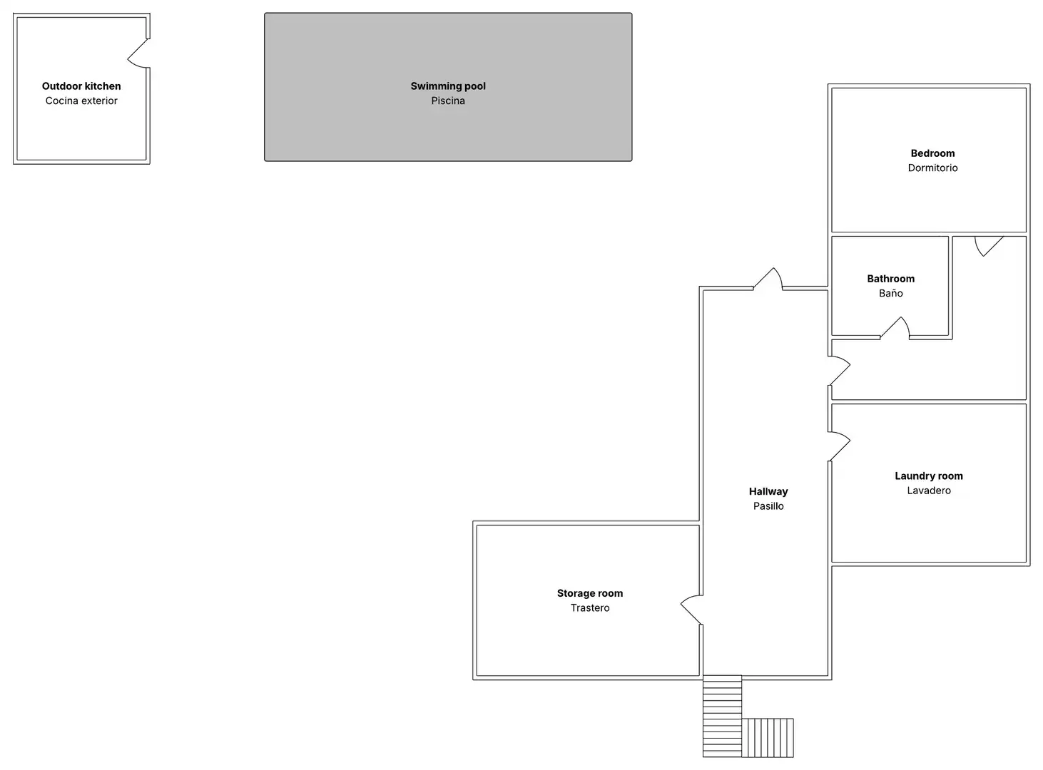 Maison avec piscine à louer à Rio Turia, imagen 44
