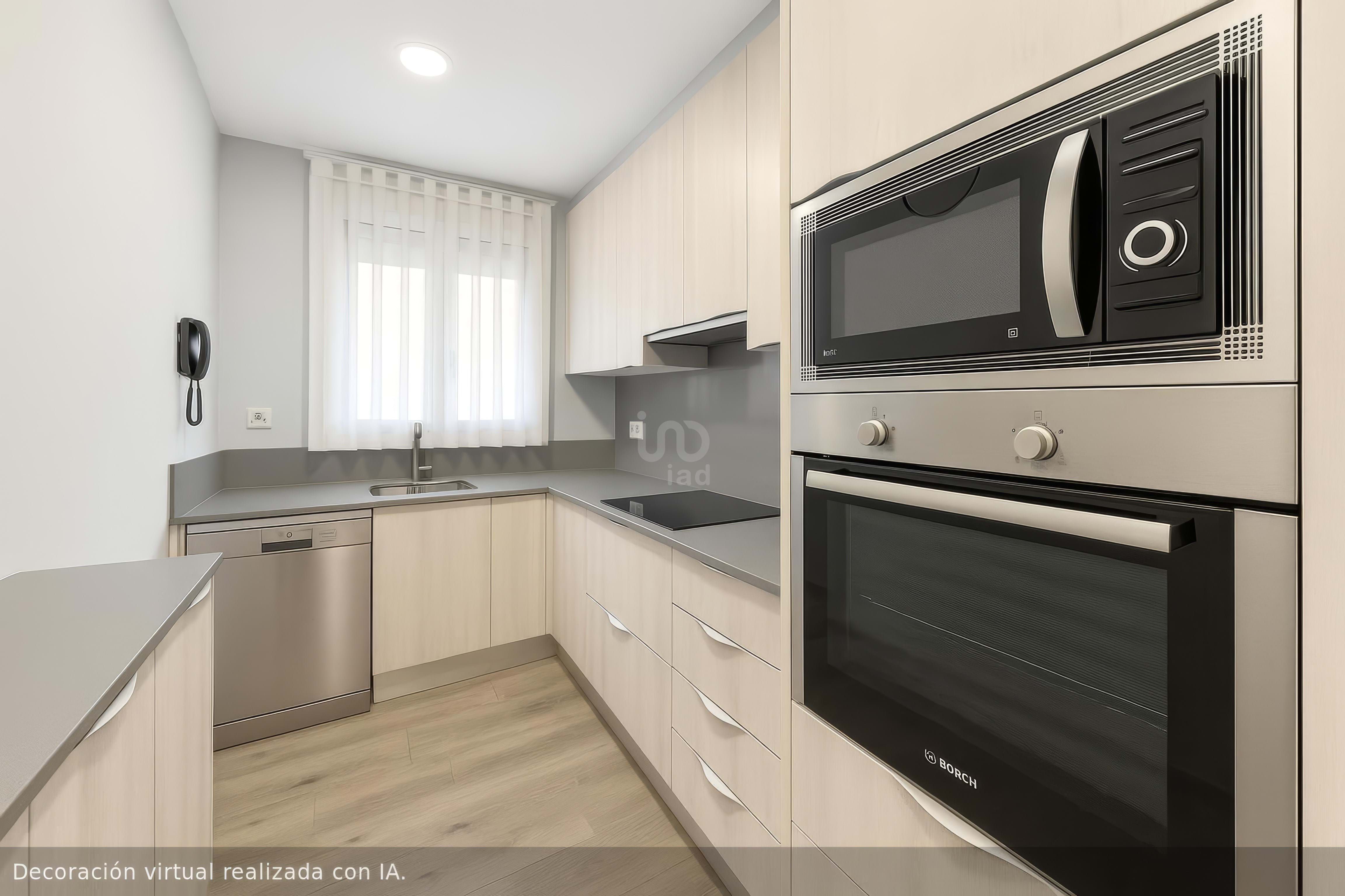 Kitchen of Flat for sale in  Lleida Capital  with Heating