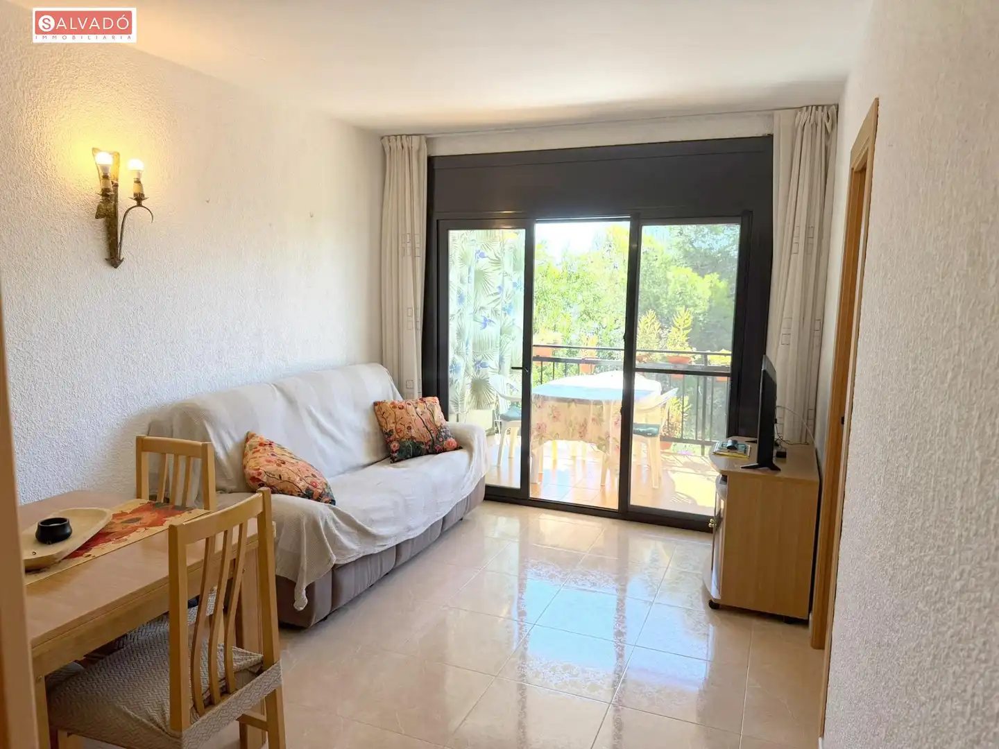 Sala de estar de Piso en venta en Calafell con Balcón