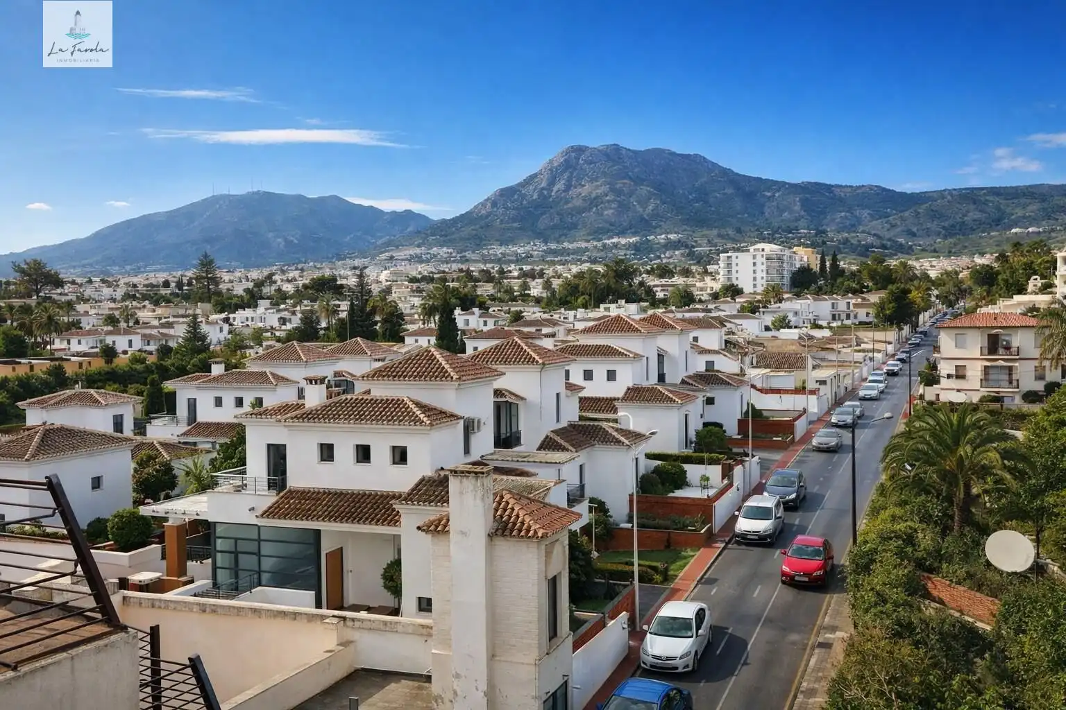 Vista exterior de Estudio en venta en Benalmádena con Aire acondicionado, Calefacción y Jardín privado