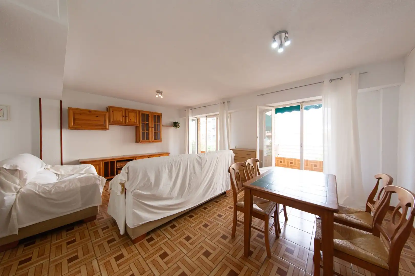 Living room of Flat for sale in Mutxamel  with Heating, Terrace and Storage room