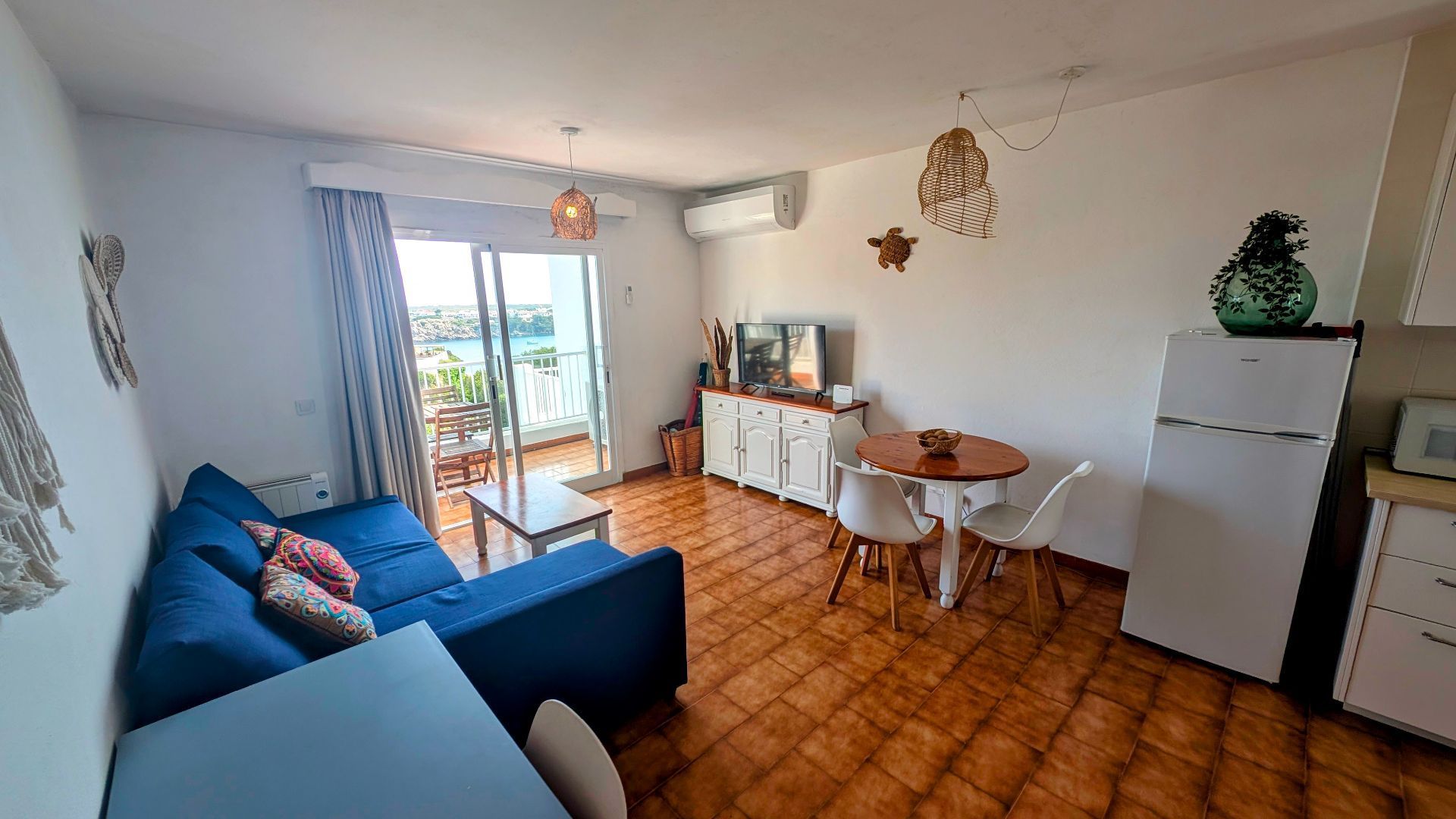 Sala d'estar de Apartament en venda en Es Mercadal amb Aire condicionat i Piscina comunitària
