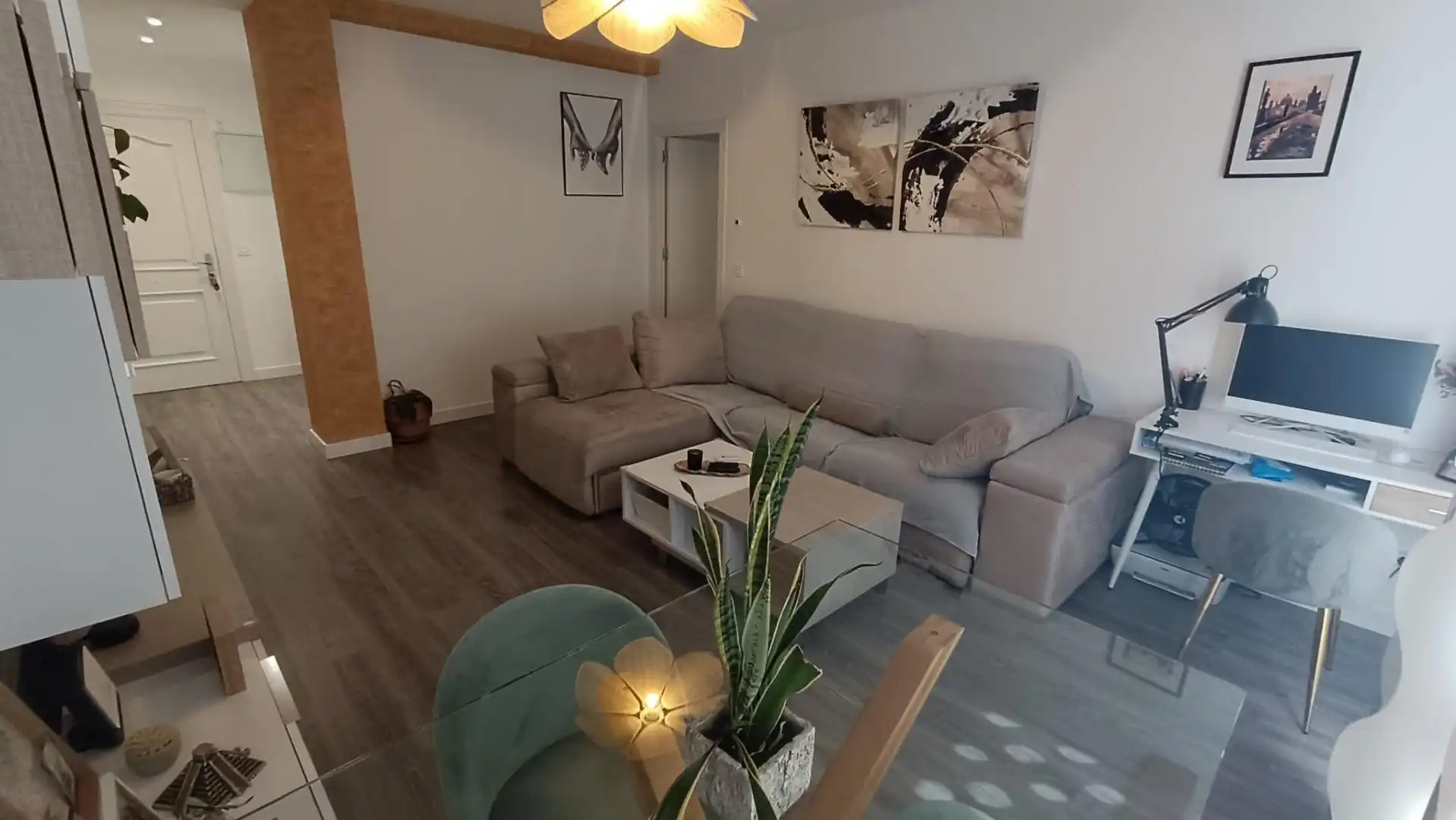 Sala d'estar de Pis en venda en Zamora Capital  amb Calefacció