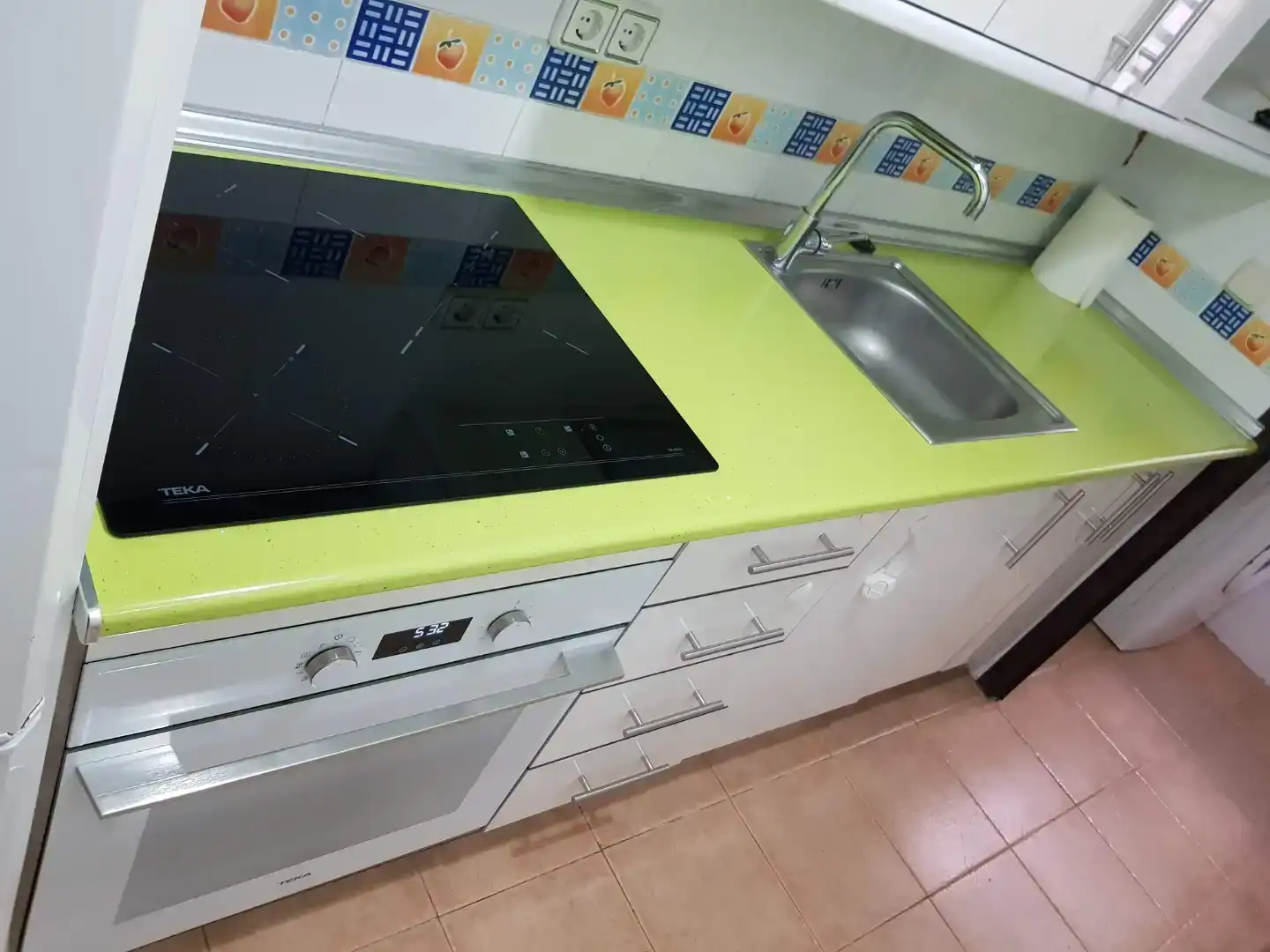 Küche von Wohnung zum Verkauf in Ocaña mit Klimaanlage
