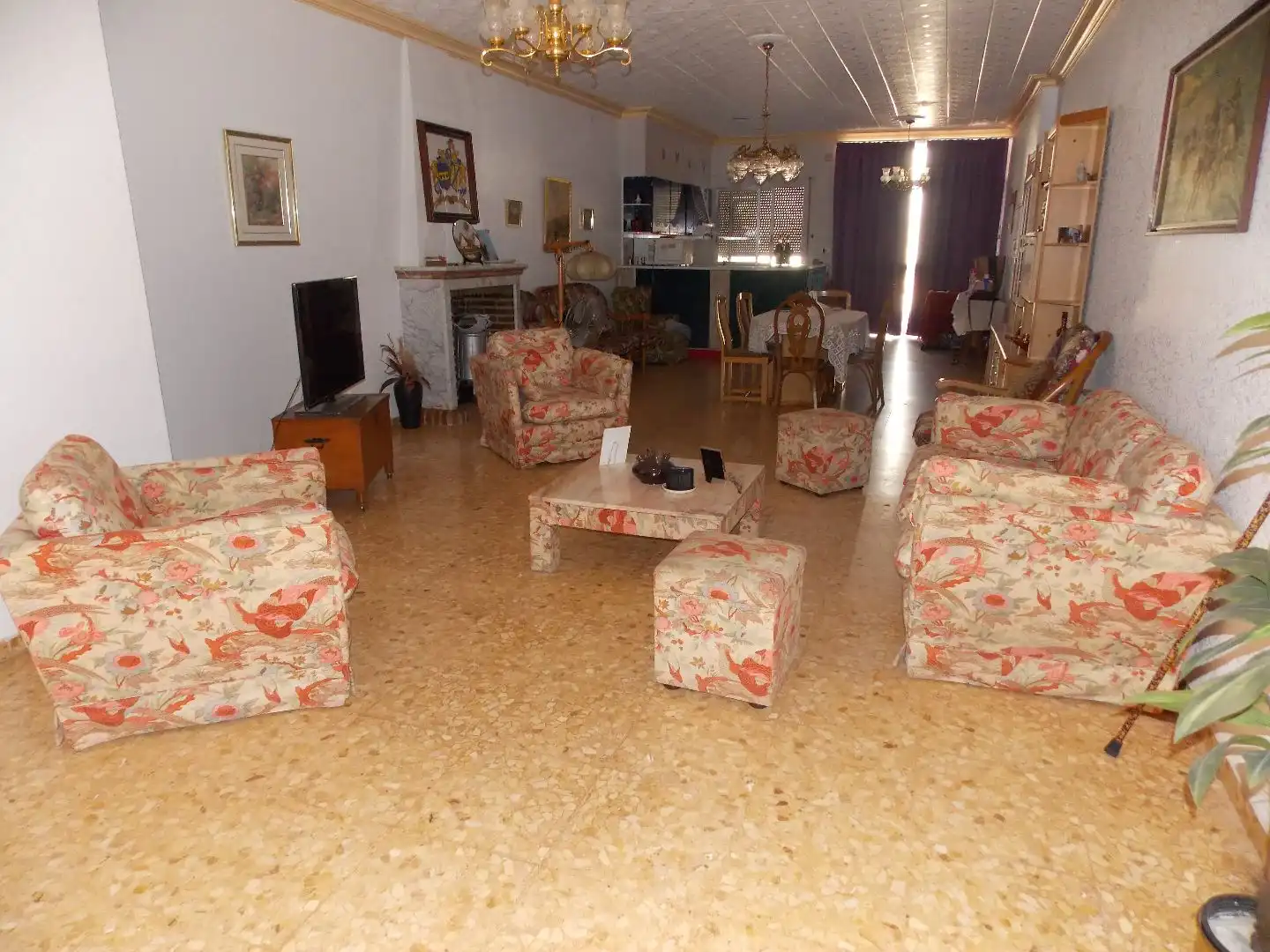 Sala de estar de Casa o chalet en venta en Montserrat con Balcón