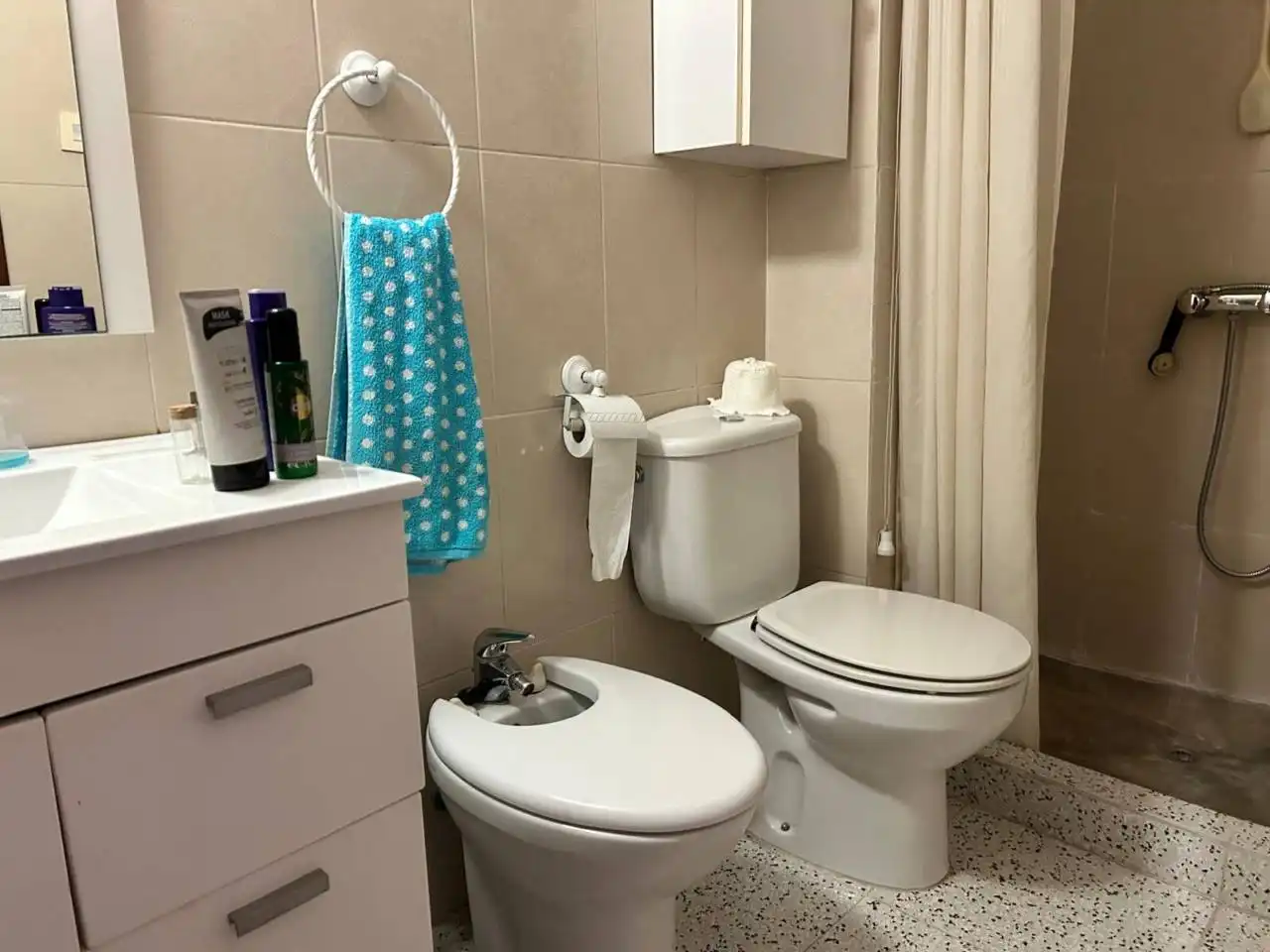 Bany de Casa o xalet en venda en Vila-real amb Aire condicionat, Terrassa i Moblat