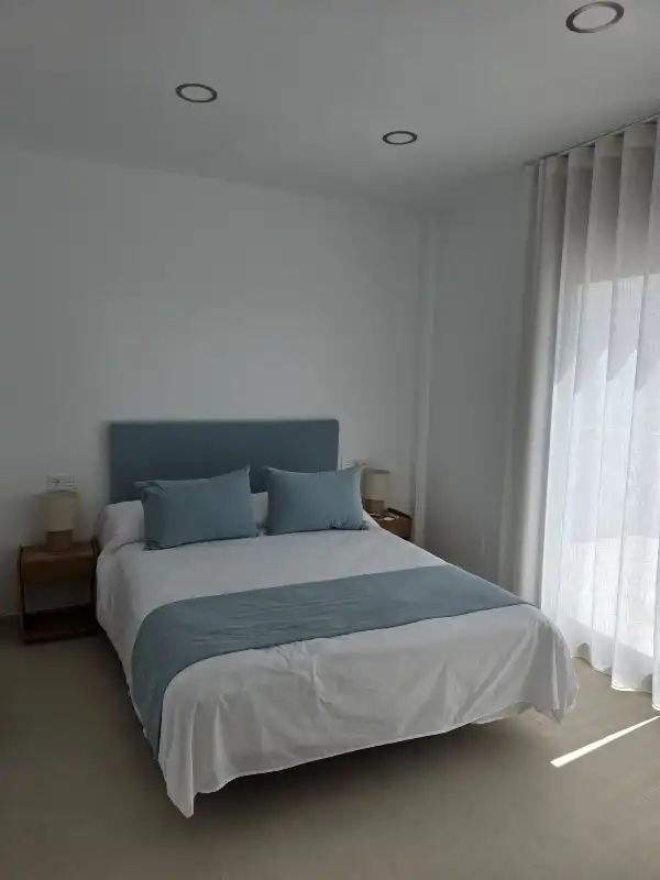 Bedroom of Houses for rent in Nerja  with Air Conditioner, Heating and Private garden