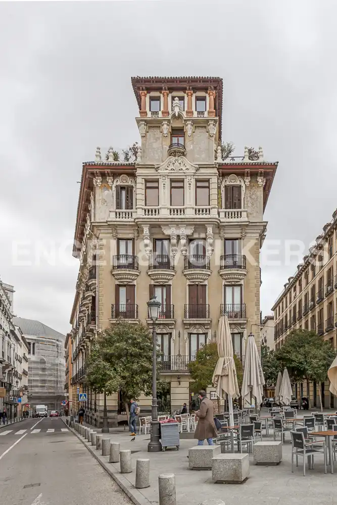 Vista exterior de Àtic de lloguer en Madrid amb Aire condicionat, Calefacció i Terrassa