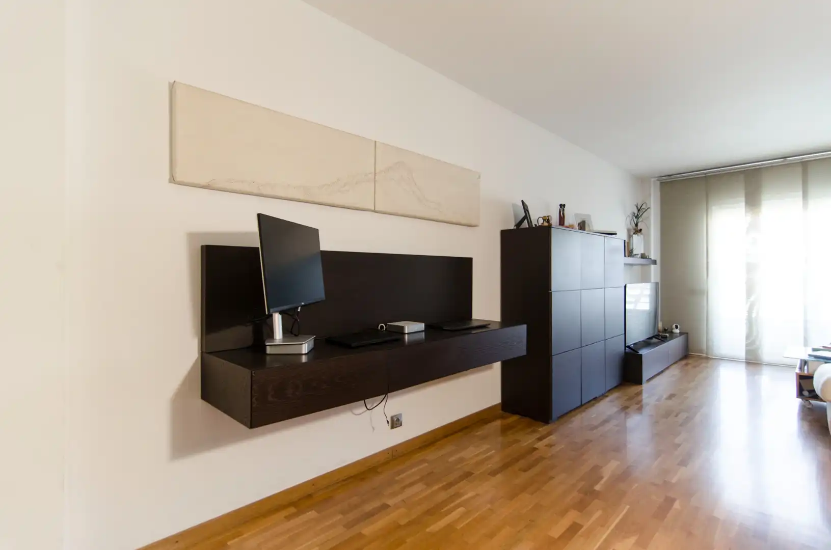 Sala de estar de Dúplex en venta en Manresa con Aire acondicionado, Calefacción y Parquet