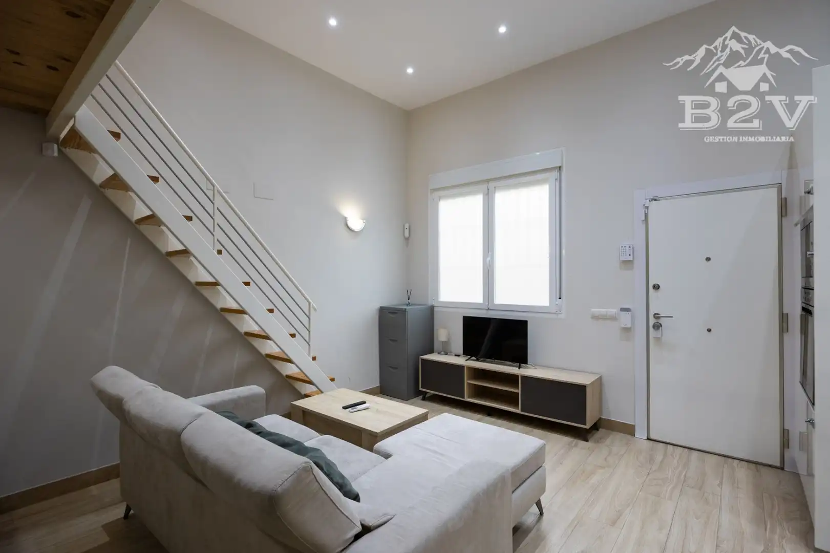 Sala de estar de Estudio en venta en Hortaleza