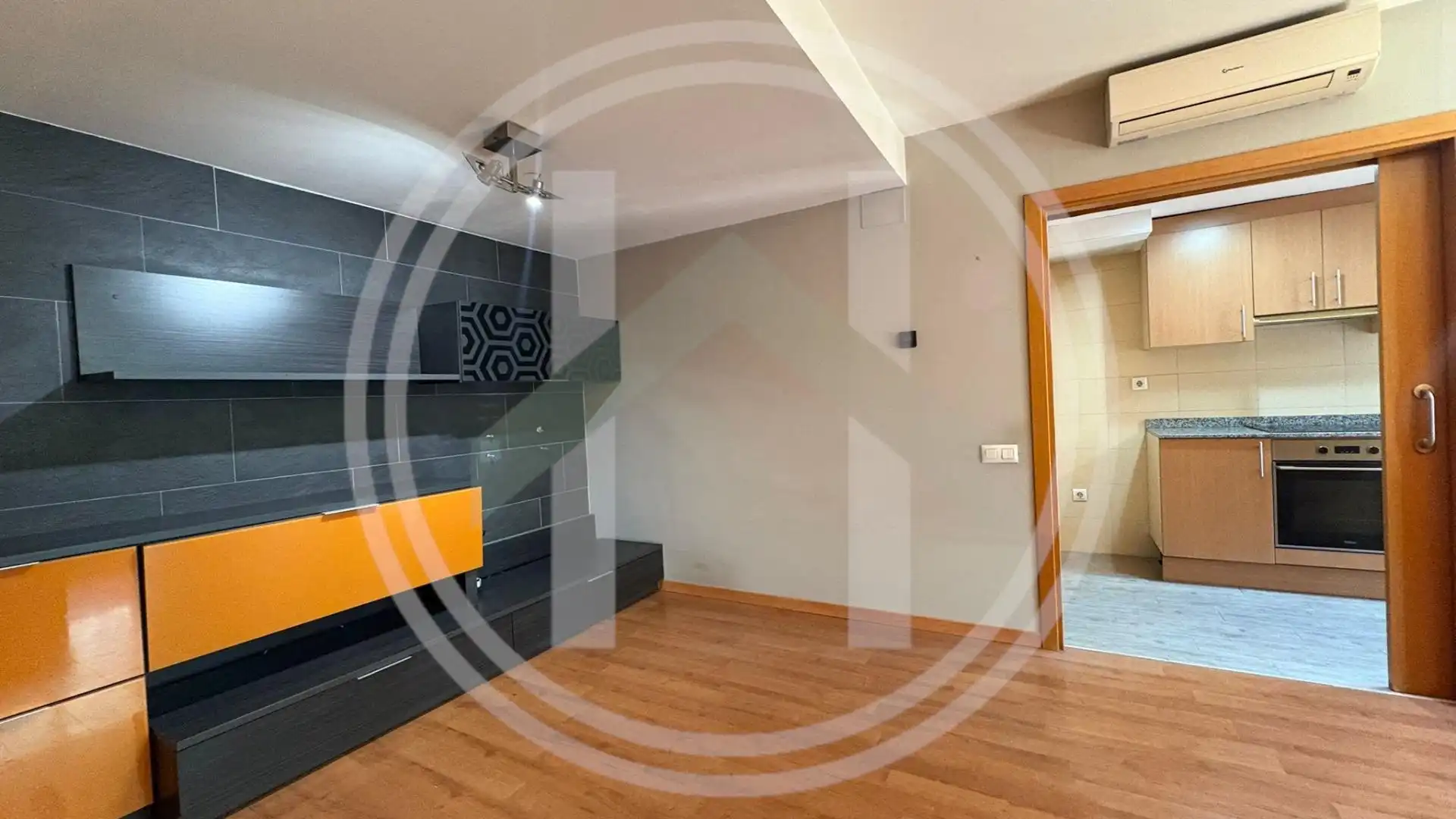 Sala de estar de Piso en venta en Granollers con Aire acondicionado, Calefacción y Parquet