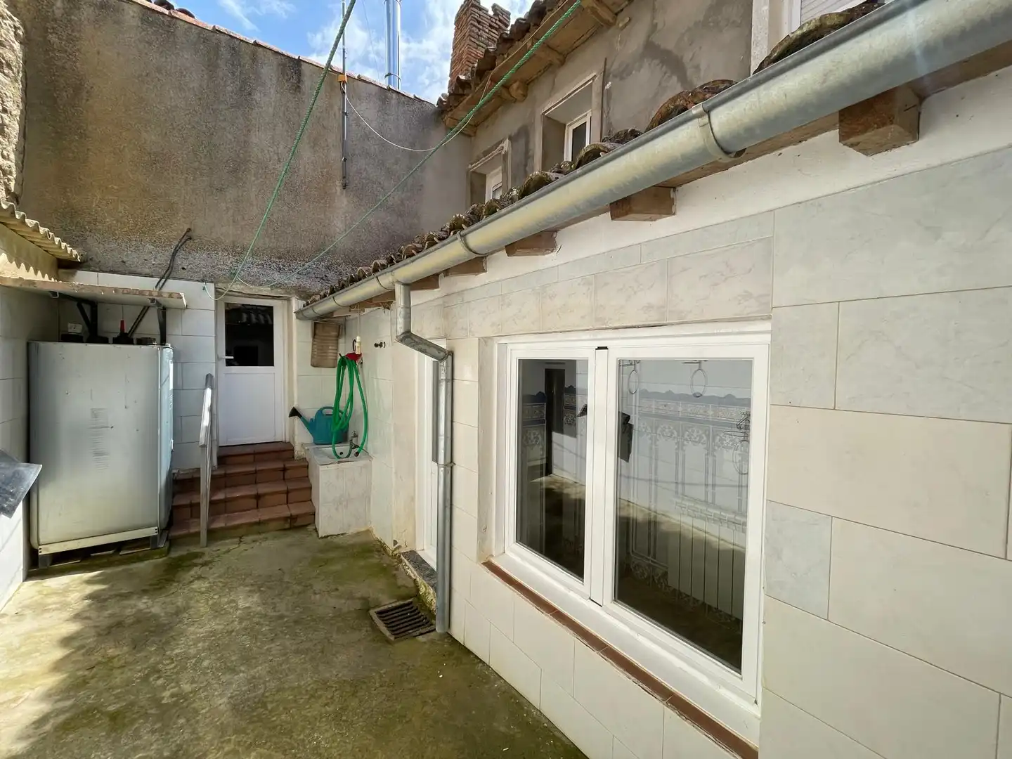 Vista exterior de Finca rústica en venta en Melgar de Abajo con Calefacción, Trastero y Amueblado