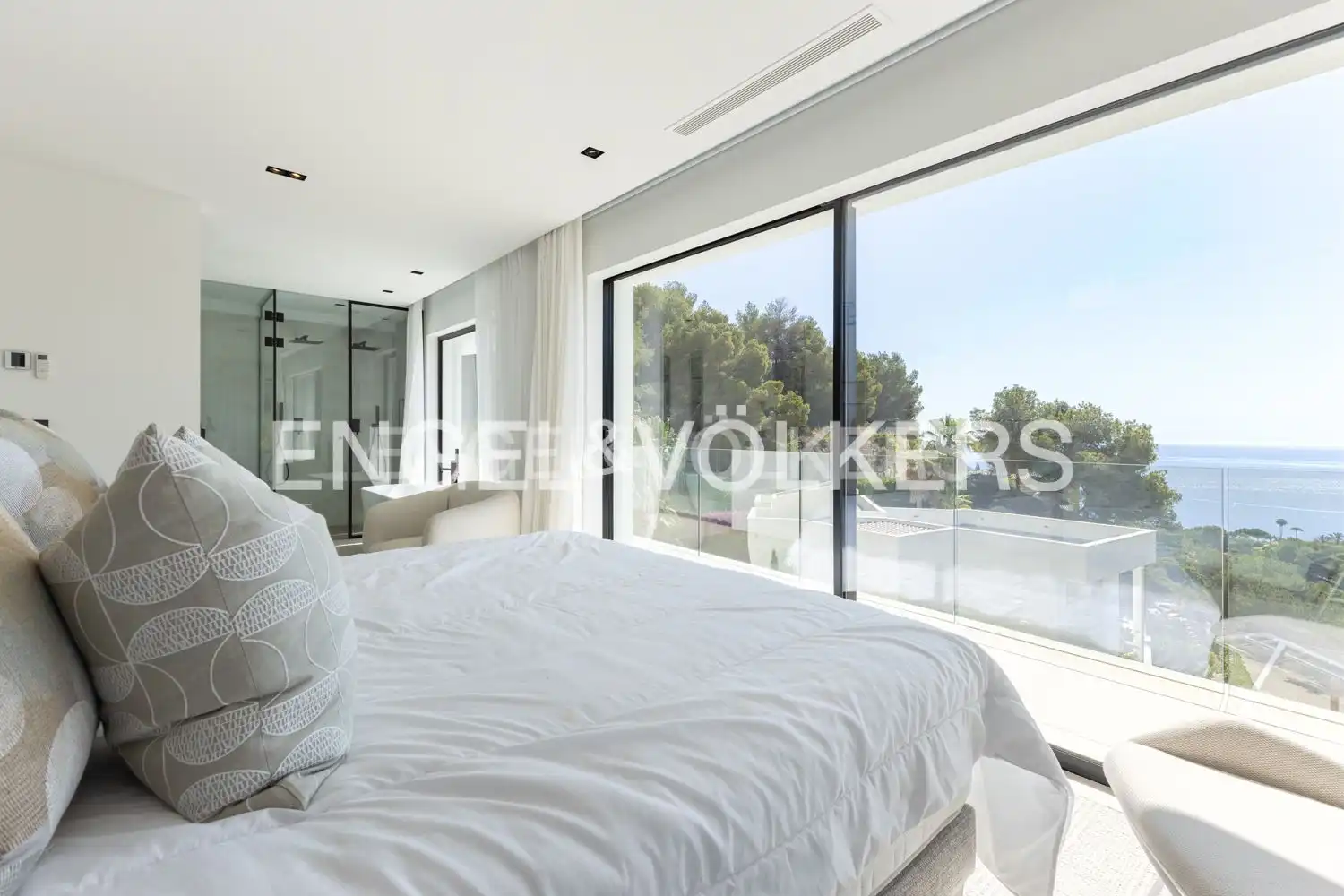 Bedroom of Houses for sale in Jávea / Xàbia  with Air Conditioner, Heating and Terrace