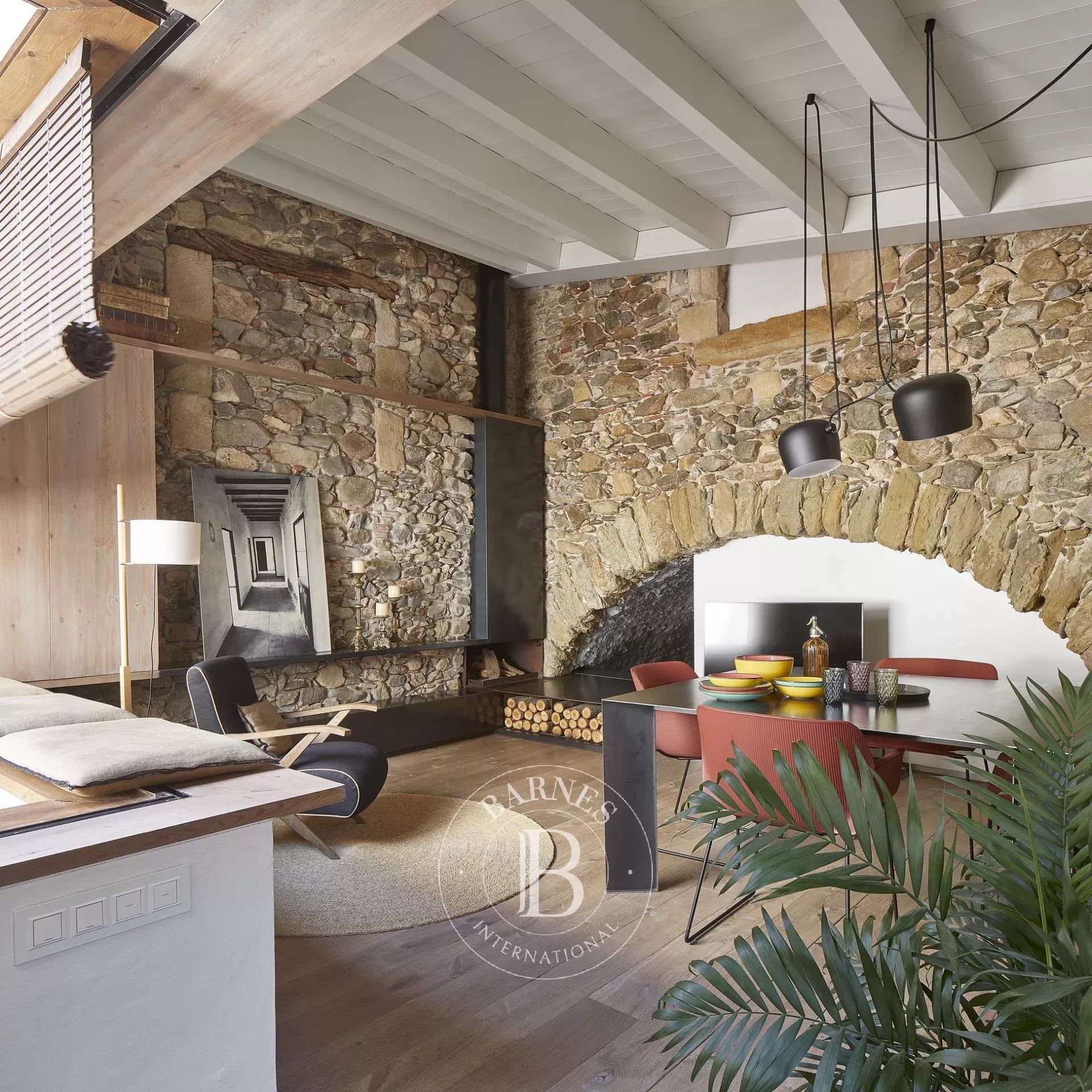 Living room of Country house for sale in Cruïlles, Monells I Sant Sadurní de L'Heura  with Heating, Swimming Pool and Furnished