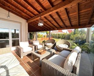 Terrassa de Casa o xalet en venda en O Pereiro de Aguiar  amb Calefacció, Jardí privat i Terrassa