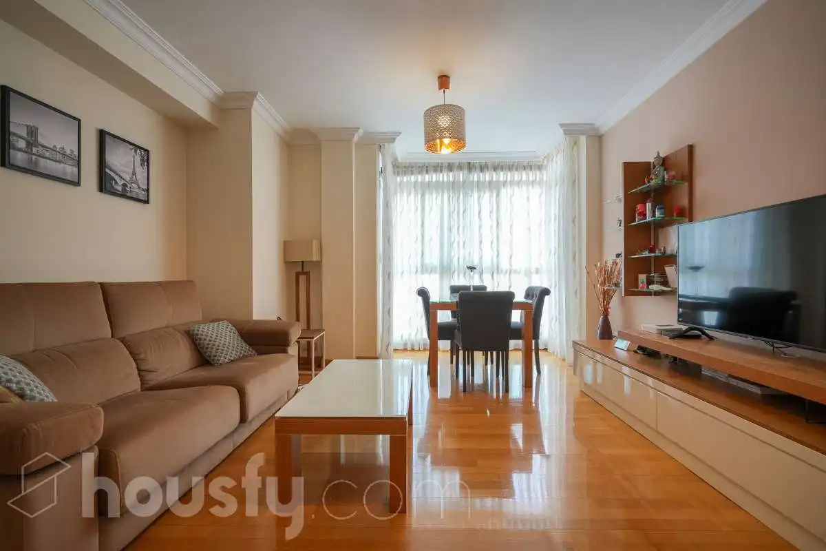 Sala de estar de Piso en venta en Madrid con Aire acondicionado, Calefacción y Jardín privado