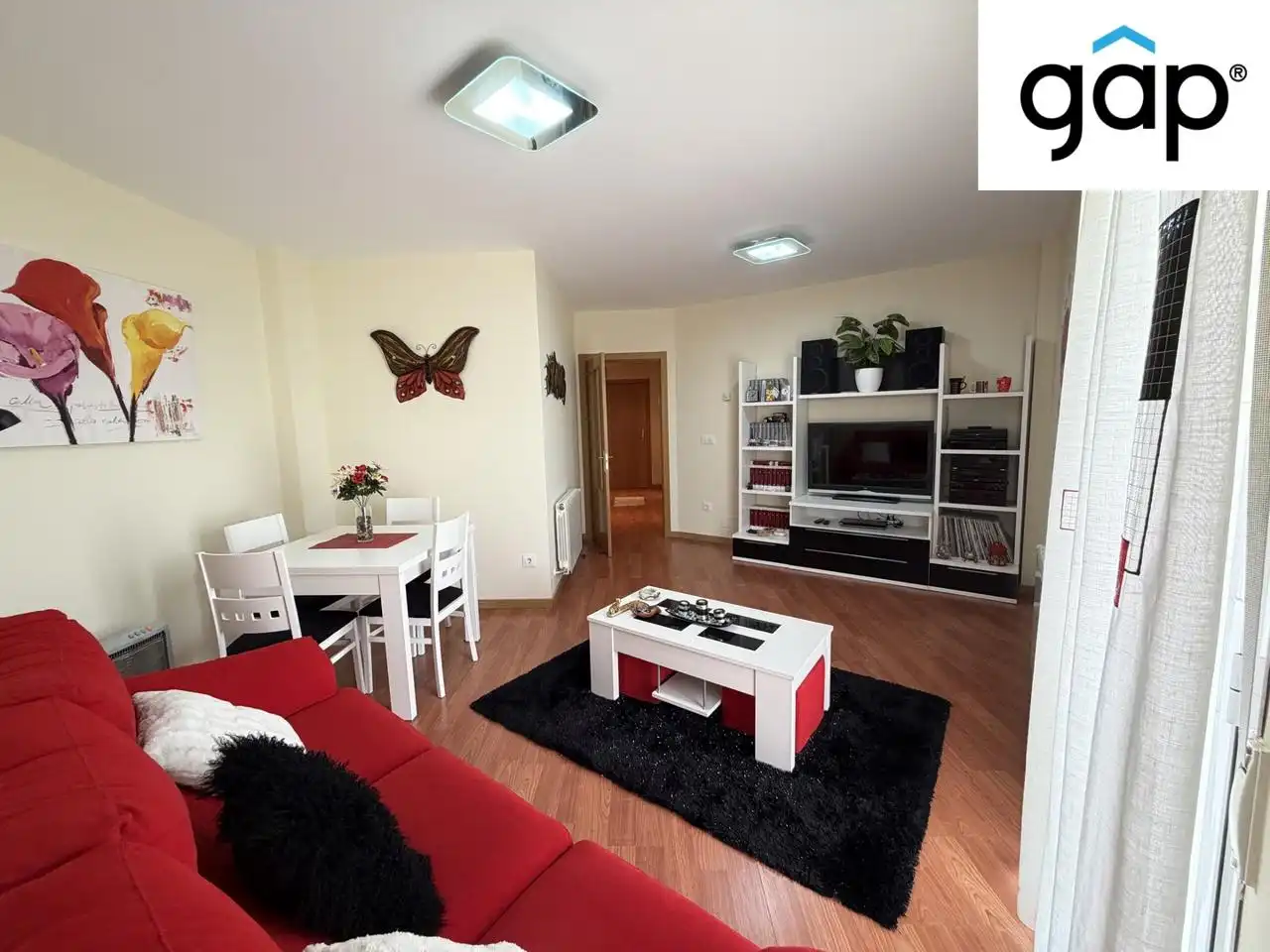 Wohnzimmer von Wohnung zum Verkauf in Villar de Olalla mit Terrasse, Abstellraum und Möbliert