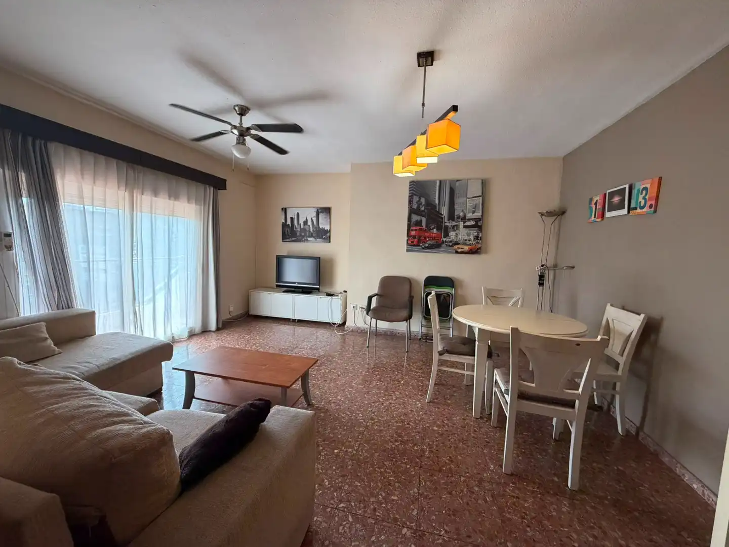Sala de estar de Piso en venta en Burjassot con Balcón