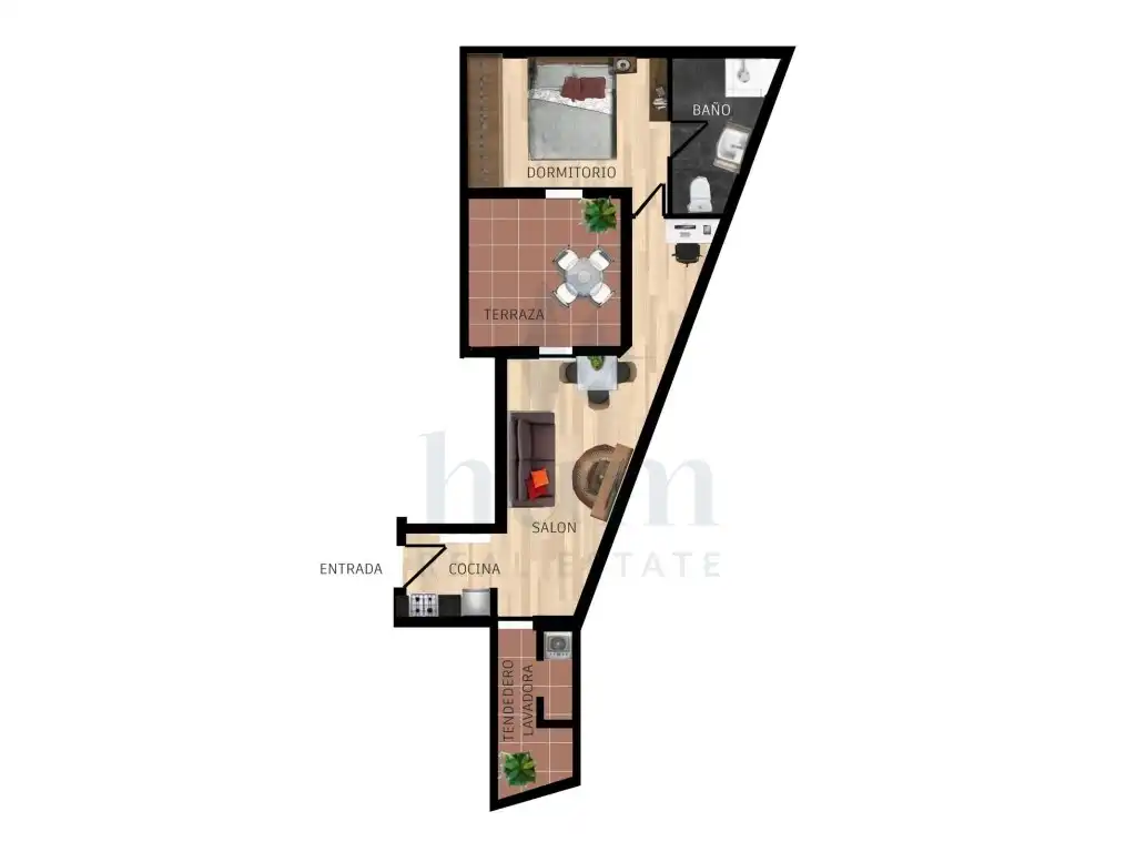 Flat for sale in Palos de Moguer