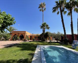 Jardí de Finca rústica en venda en Elche / Elx amb Terrassa i Piscina