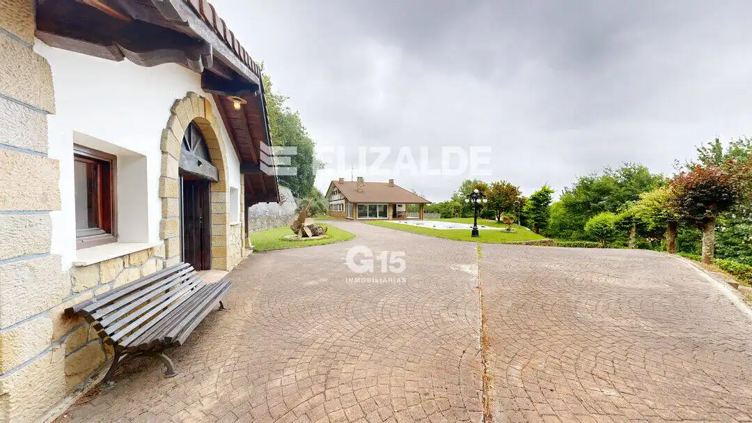 Jardí de Casa o xalet en venda en Hondarribia amb Calefacció, Jardí privat i Terrassa