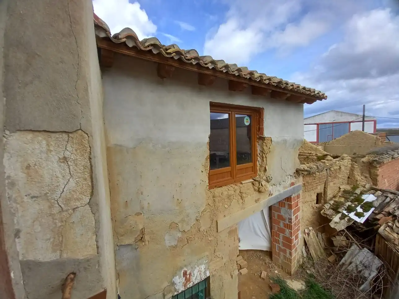 Vista exterior de Casa o chalet en venta en Amayuelas de Arriba