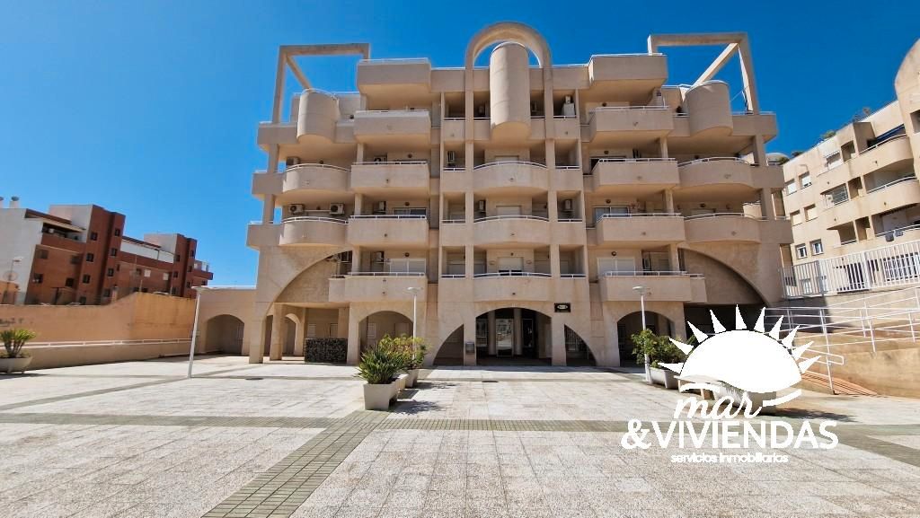 Exterior view of Flat for sale in Garrucha  with Air Conditioner, Heating and Furnished