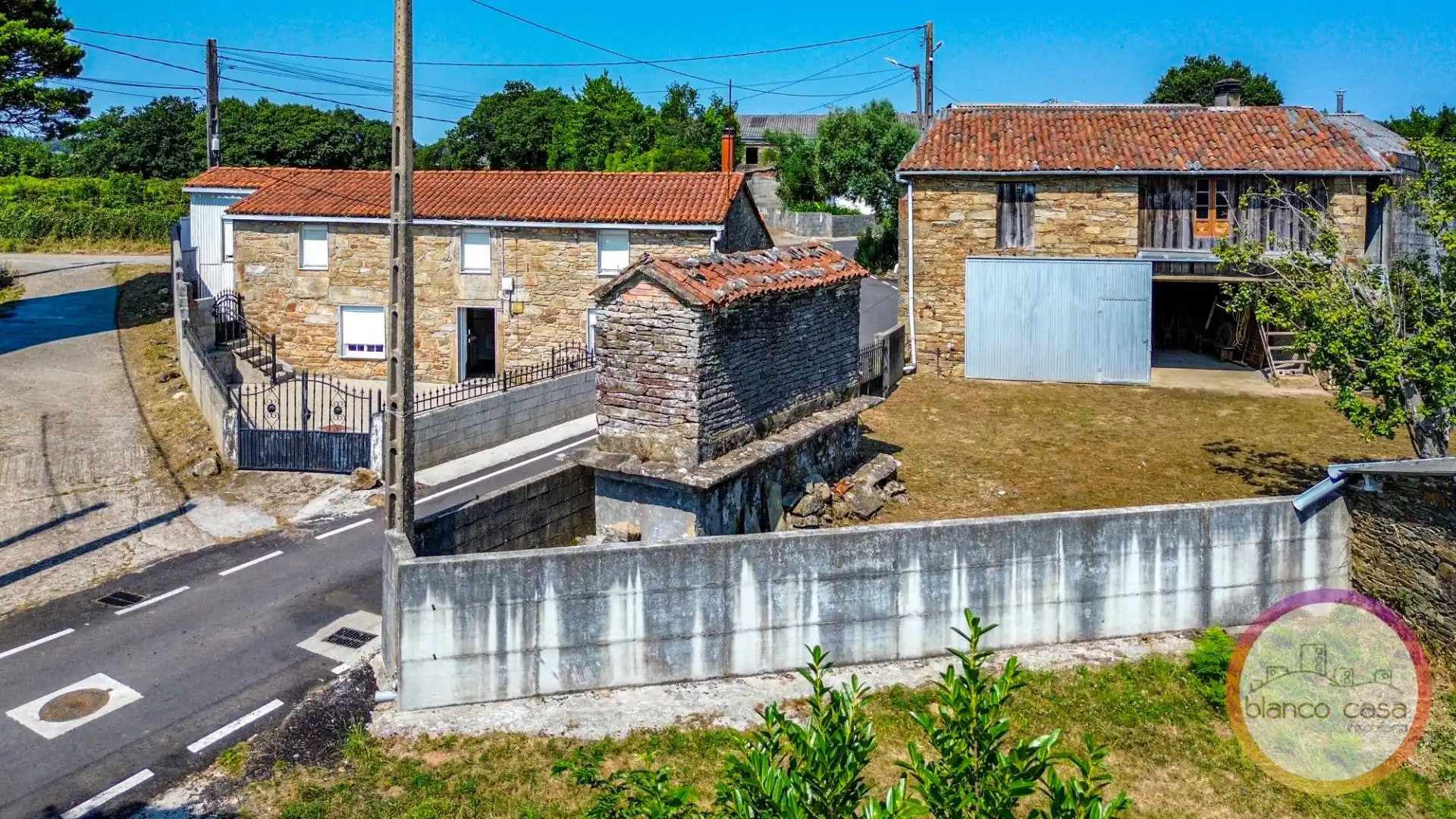 Vista exterior de Casa o chalet en venta en Santa Comba con Trastero