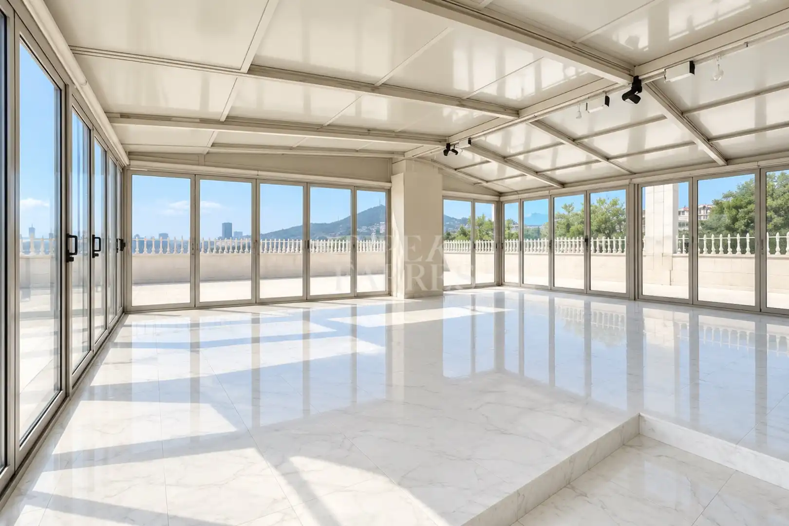 Terraza de Ático de alquiler en Les Corts
