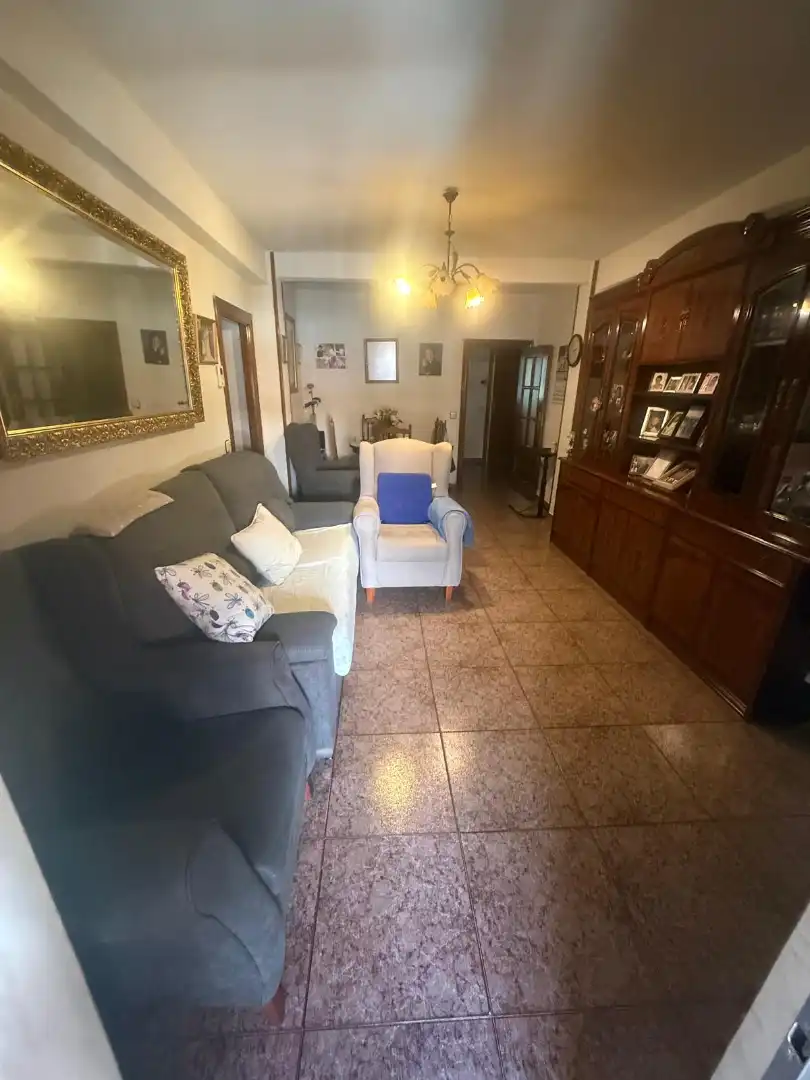 Wohnzimmer von Wohnung zum Verkauf in Ciudad Real mit Heizung, Terrasse und Möbliert