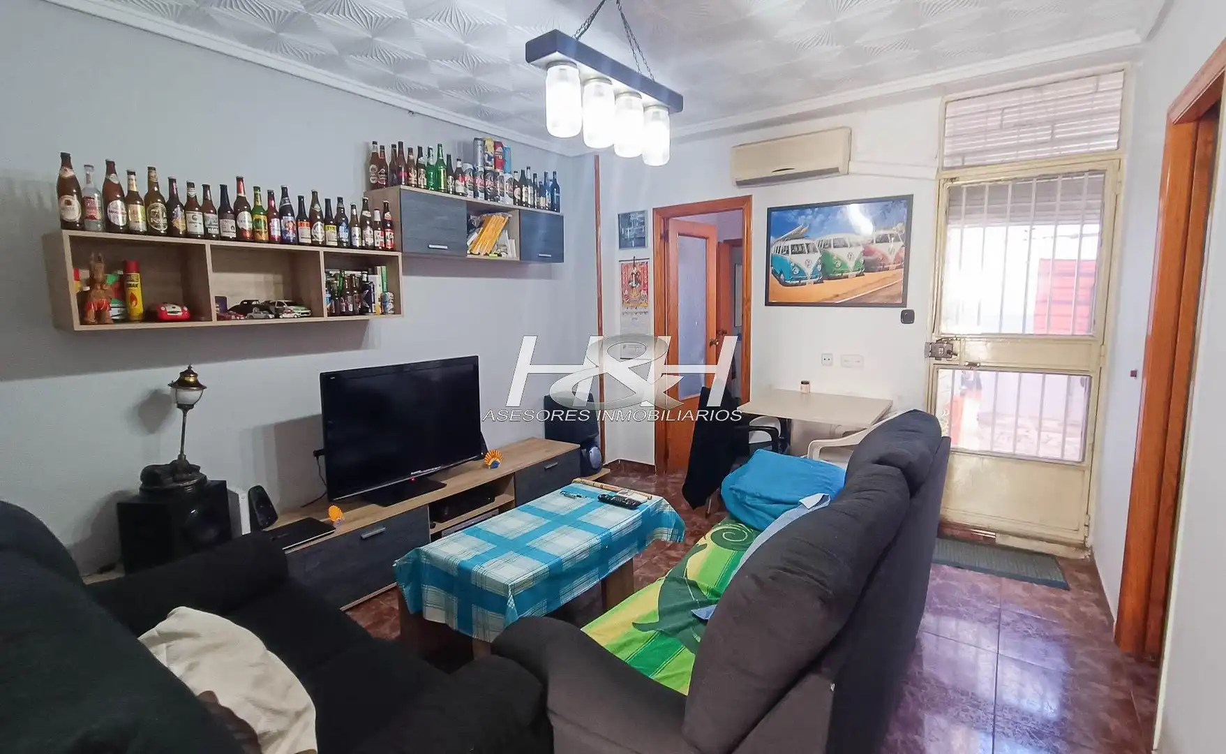 Sala de estar de Planta baja en venta en Paterna con Terraza