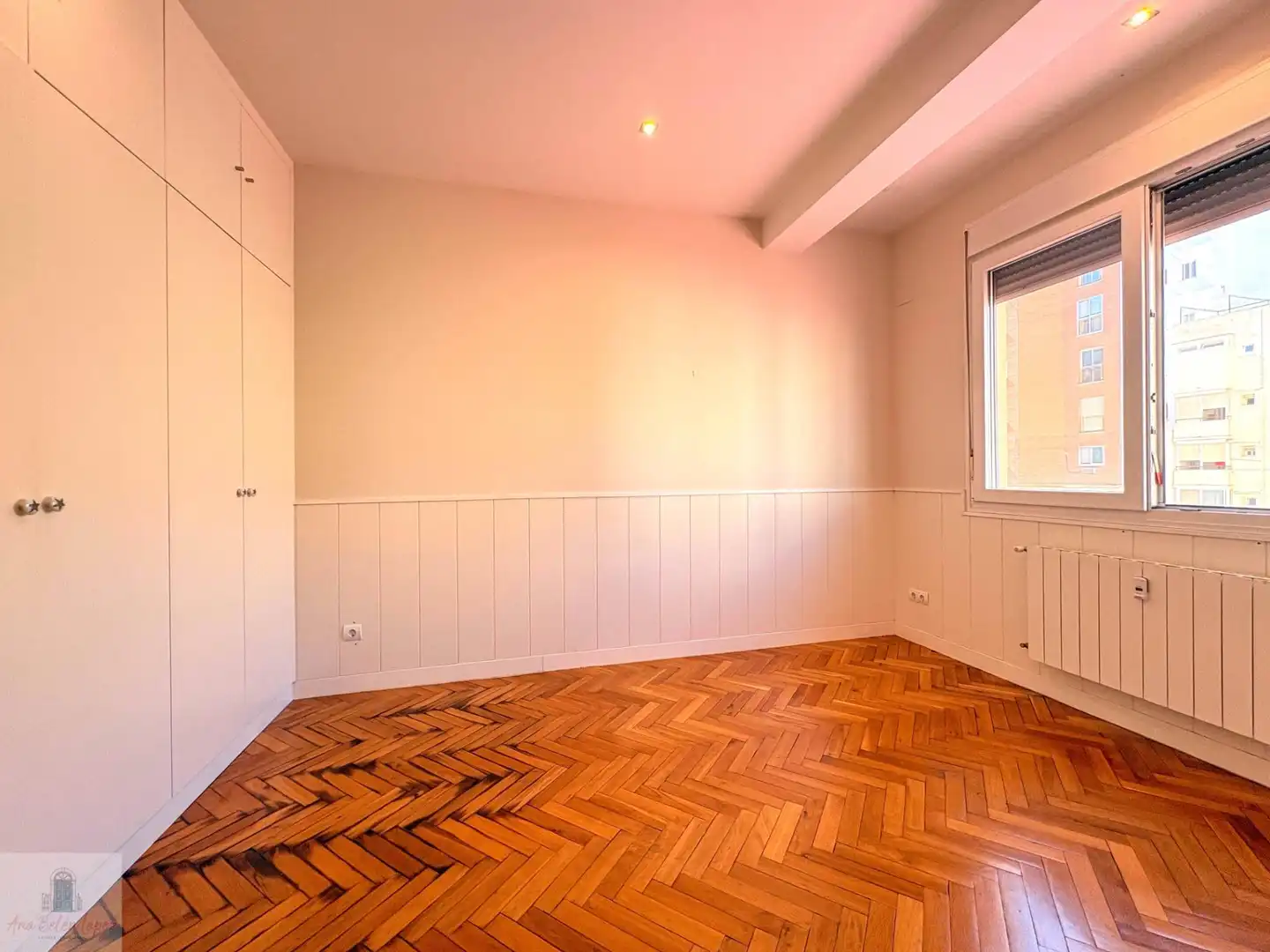 Bedroom of Flat for rent in Badajoz  with Air Conditioner and Heating