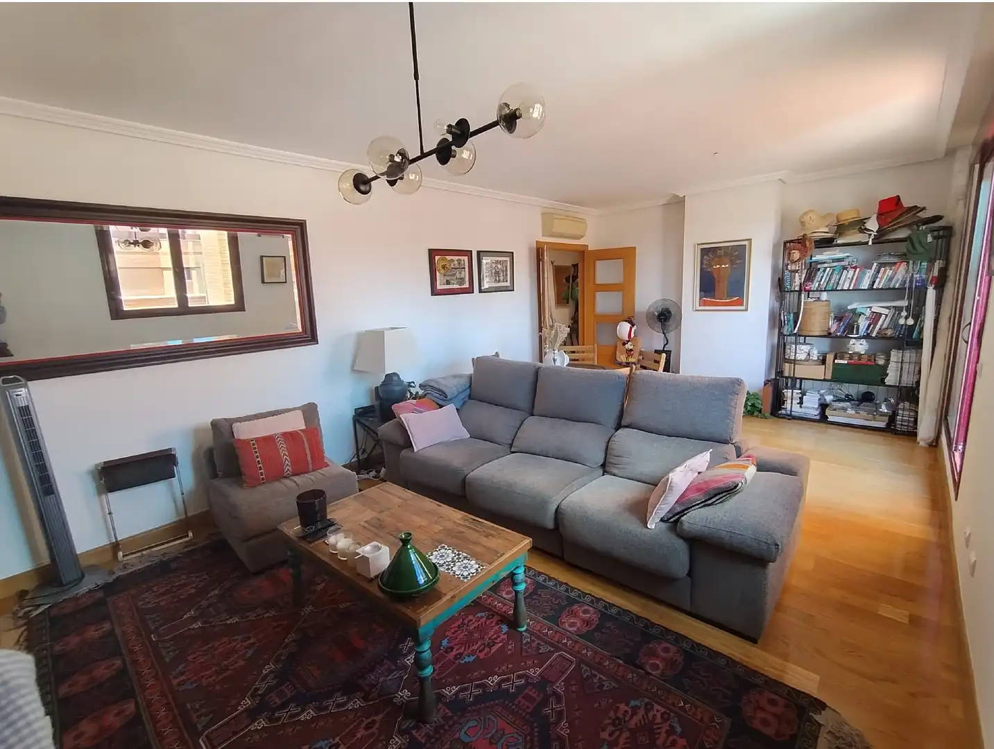 Wohnzimmer von Dachboden zum Verkauf in Madrid mit Terrasse, Abstellraum und Gemeinschaftspool