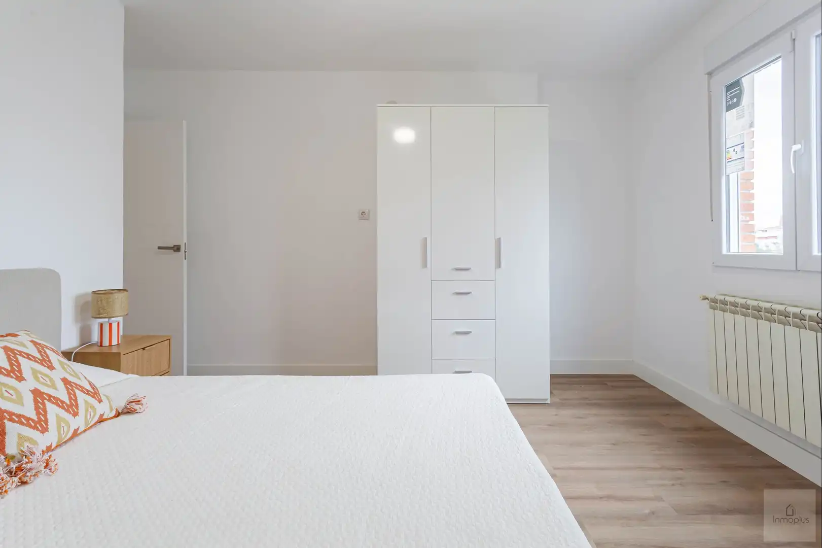 Bedroom of Flat for sale in Móstoles  with Air Conditioner, Terrace and Furnished