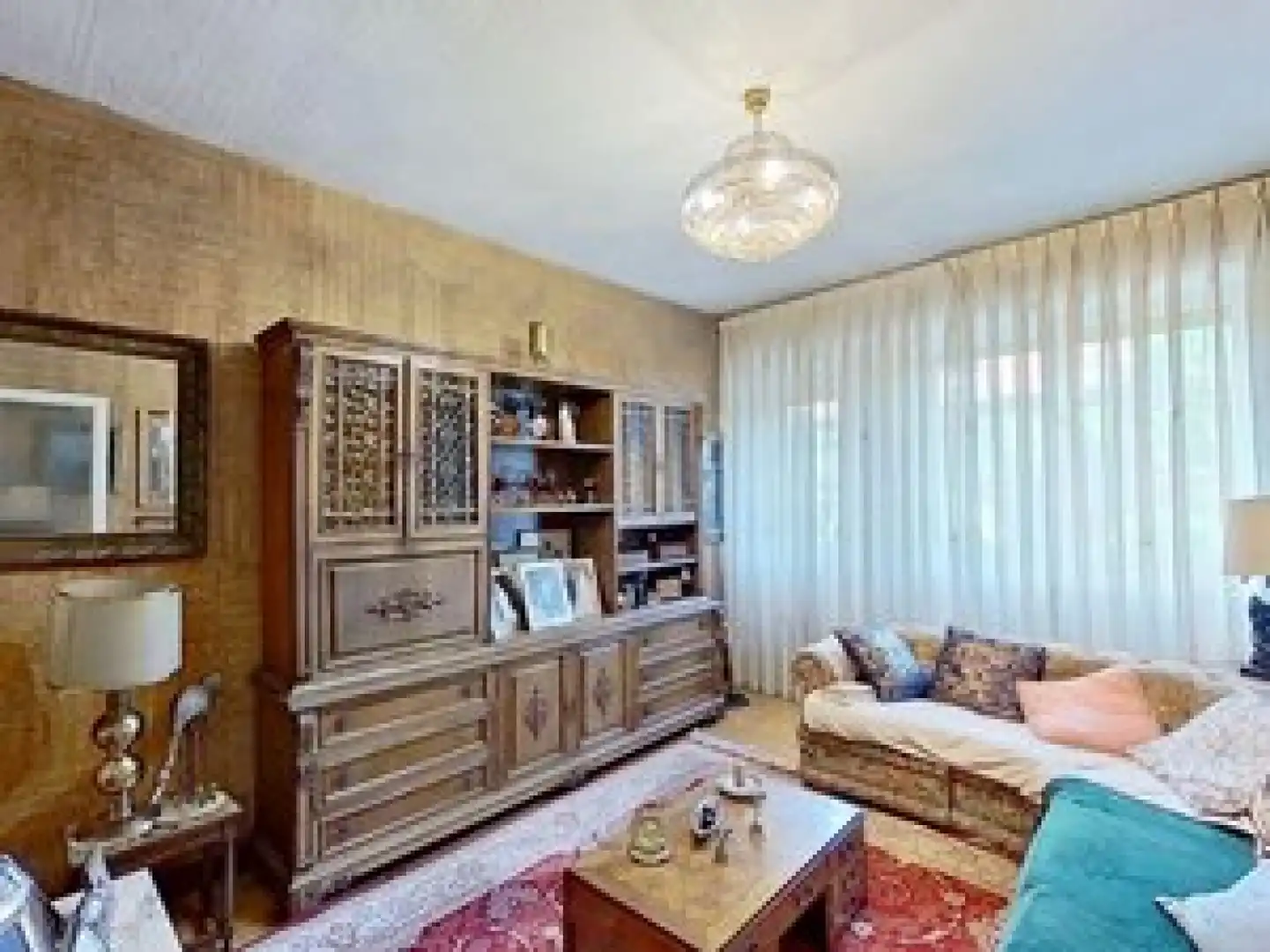 Sala d'estar de Pis en venda en Oviedo  amb Calefacció i Terrassa