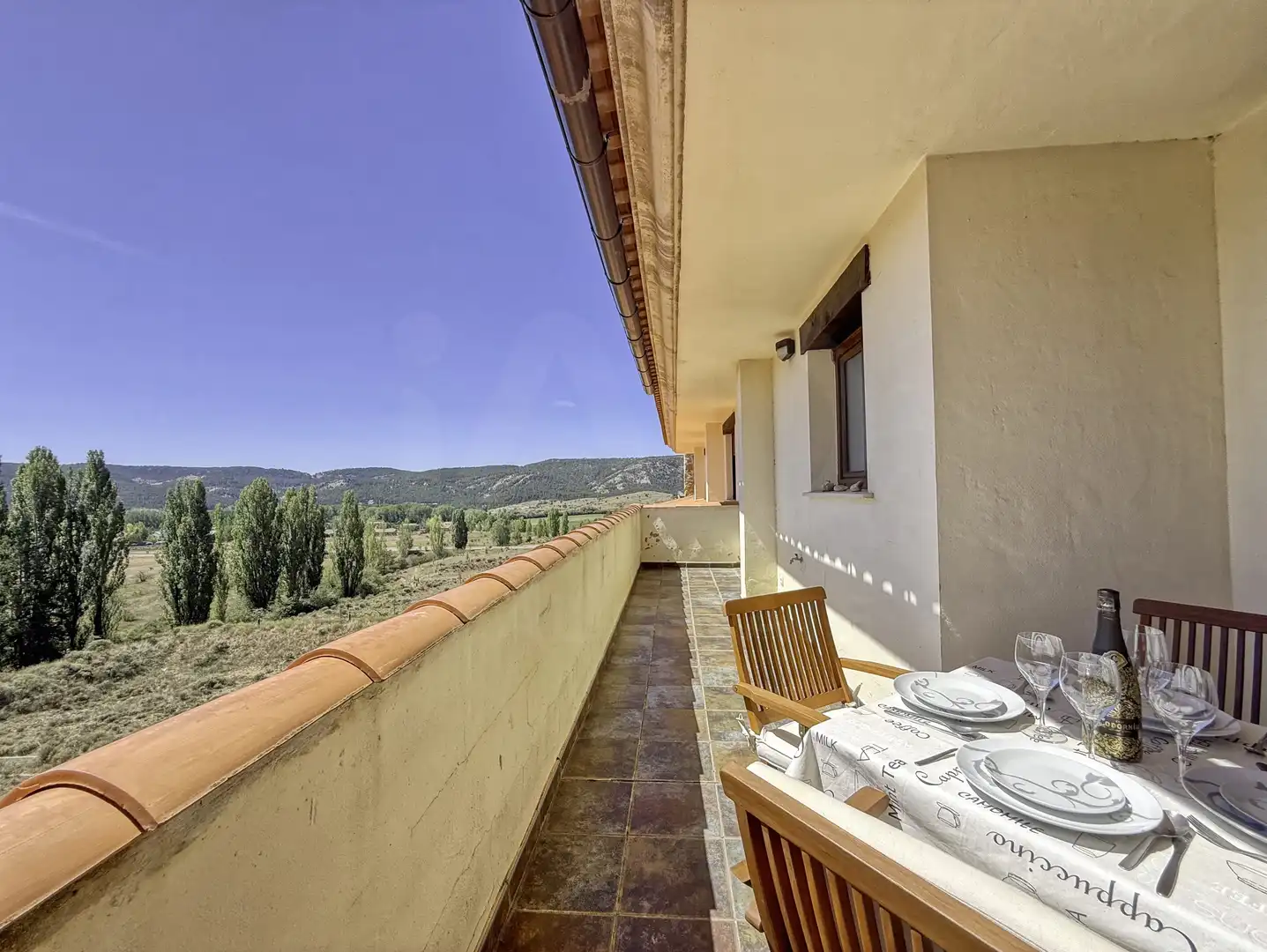 Terraza de Ático en venta en Alcalá de la Selva con Calefacción y Terraza
