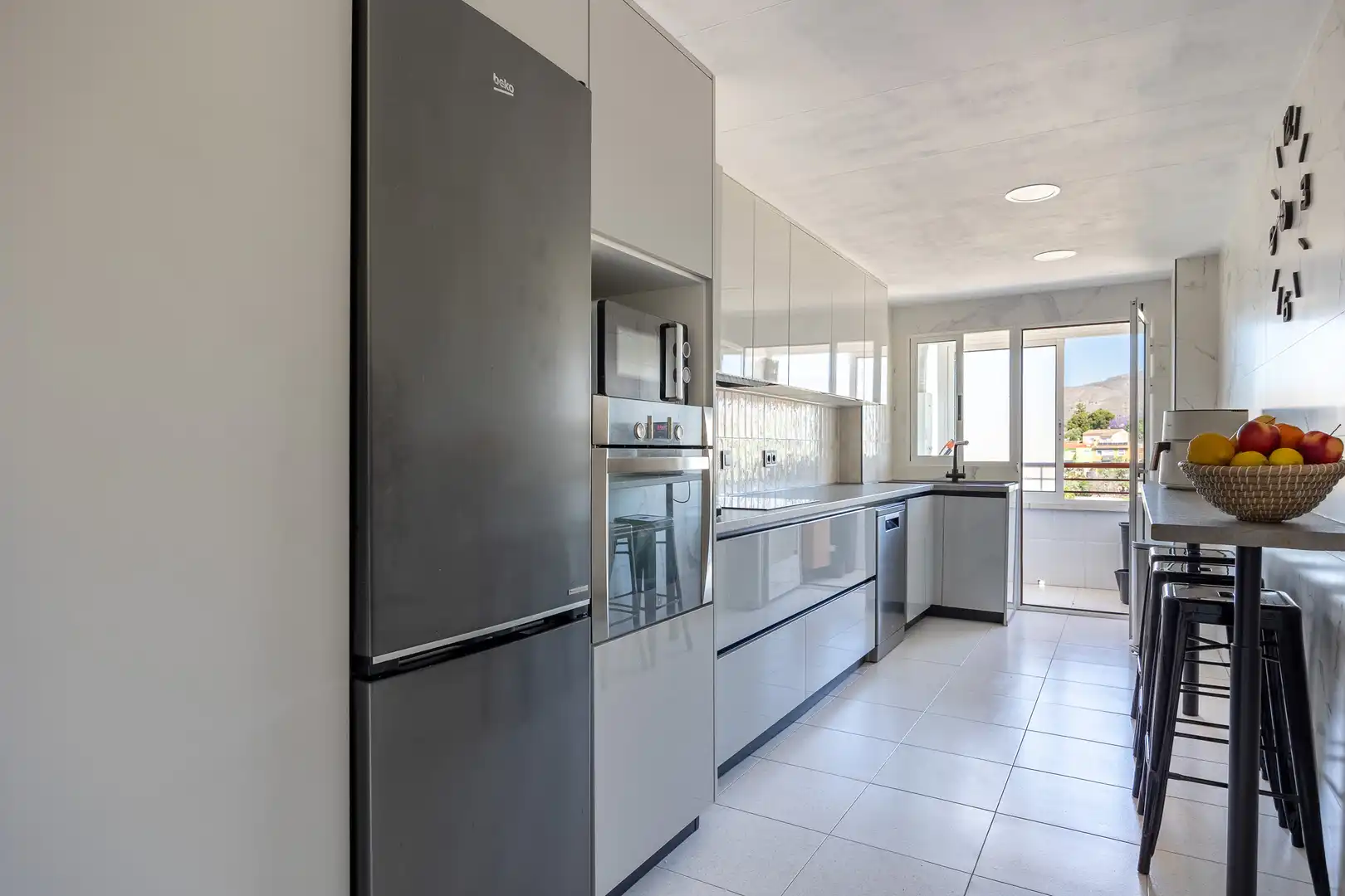 Kitchen of Flat for sale in Villajoyosa / La Vila Joiosa  with Furnished and Balcony