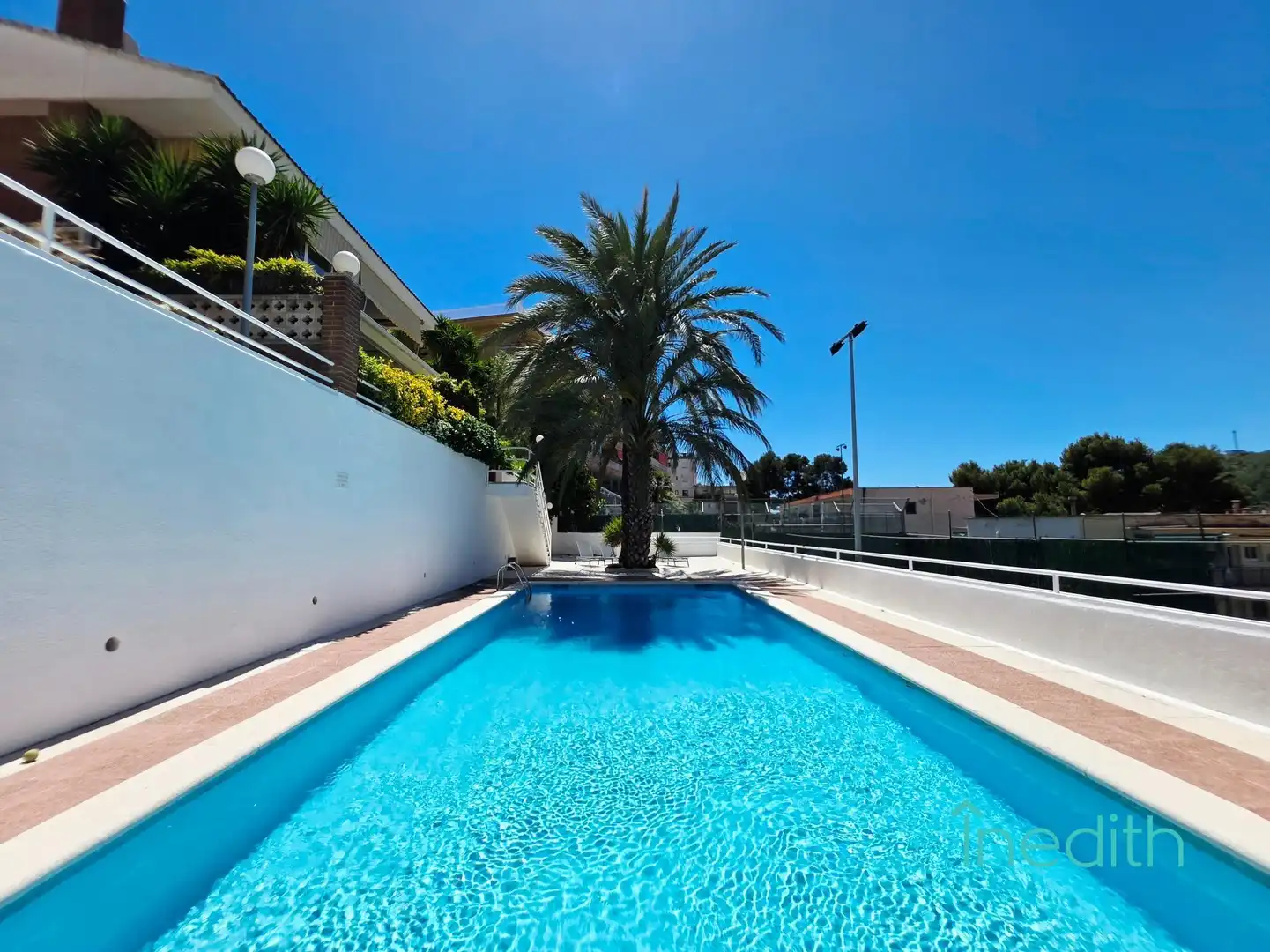 Swimming pool of Detached homes for sale in Castelldefels  with Heating, Private garden and Terrace