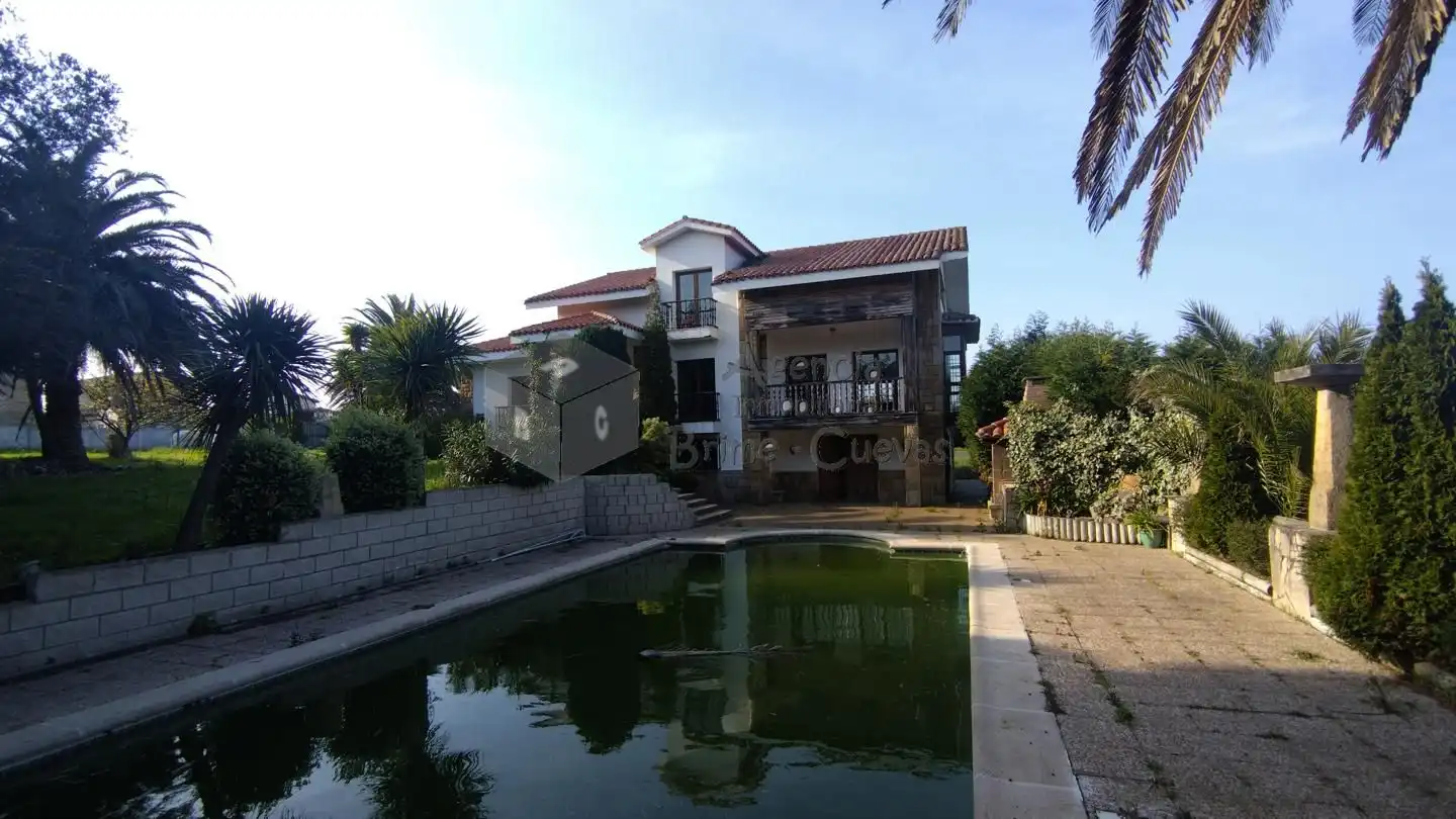 Swimming pool of Houses for sale in Castrillón  with Heating, Private garden and Terrace