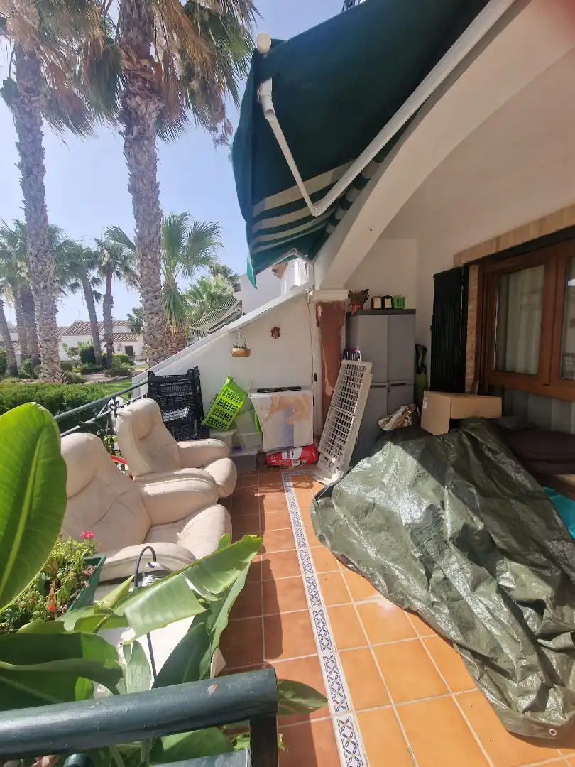Terrassa de Casa adosada en venda en Orihuela amb Aire condicionat, Jardí privat i Terrassa