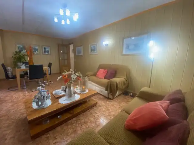 Sala de estar de Piso en venta en Rubí con Calefacción, Amueblado y Horno