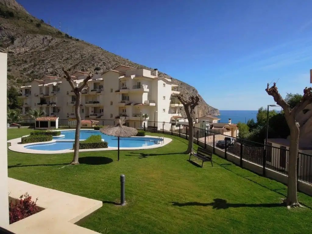 Vista exterior de Apartament de lloguer en Calpe / Calp amb Aire condicionat, Calefacció i Traster