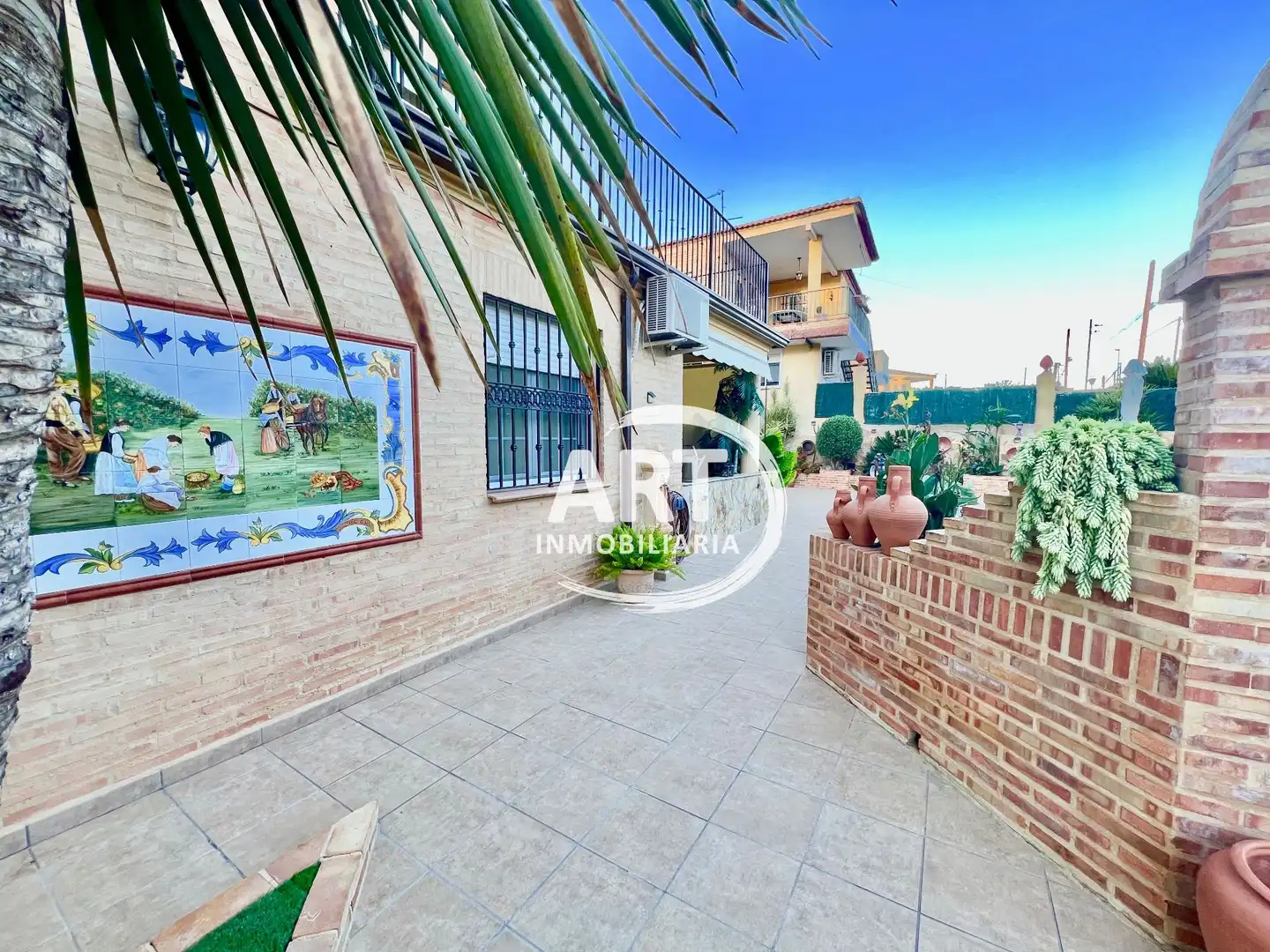 Jardí de Casa o xalet en venda en Picassent amb Aire condicionat, Jardí privat i Terrassa